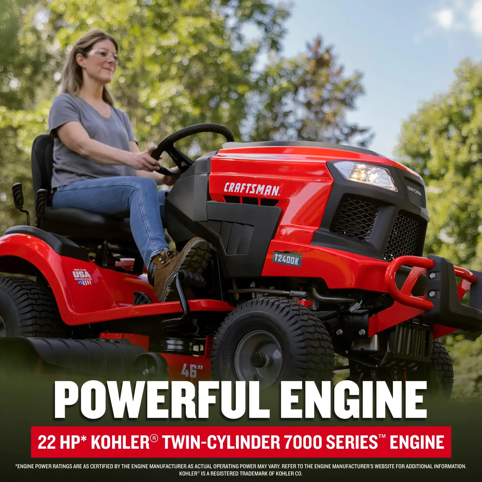 CRAFTSMAN T2400K Engine eCOMM Graphic