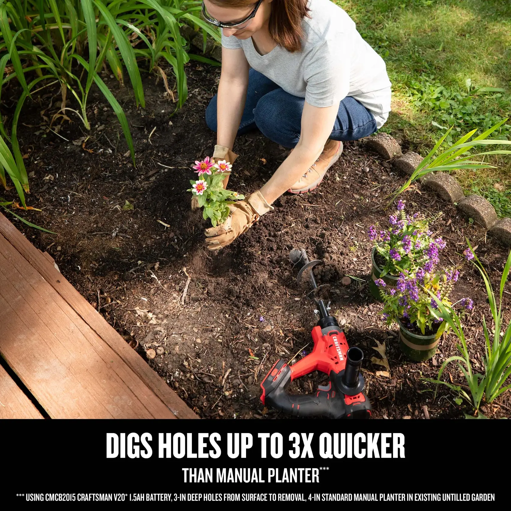 V20 Cordless Garden Planter 