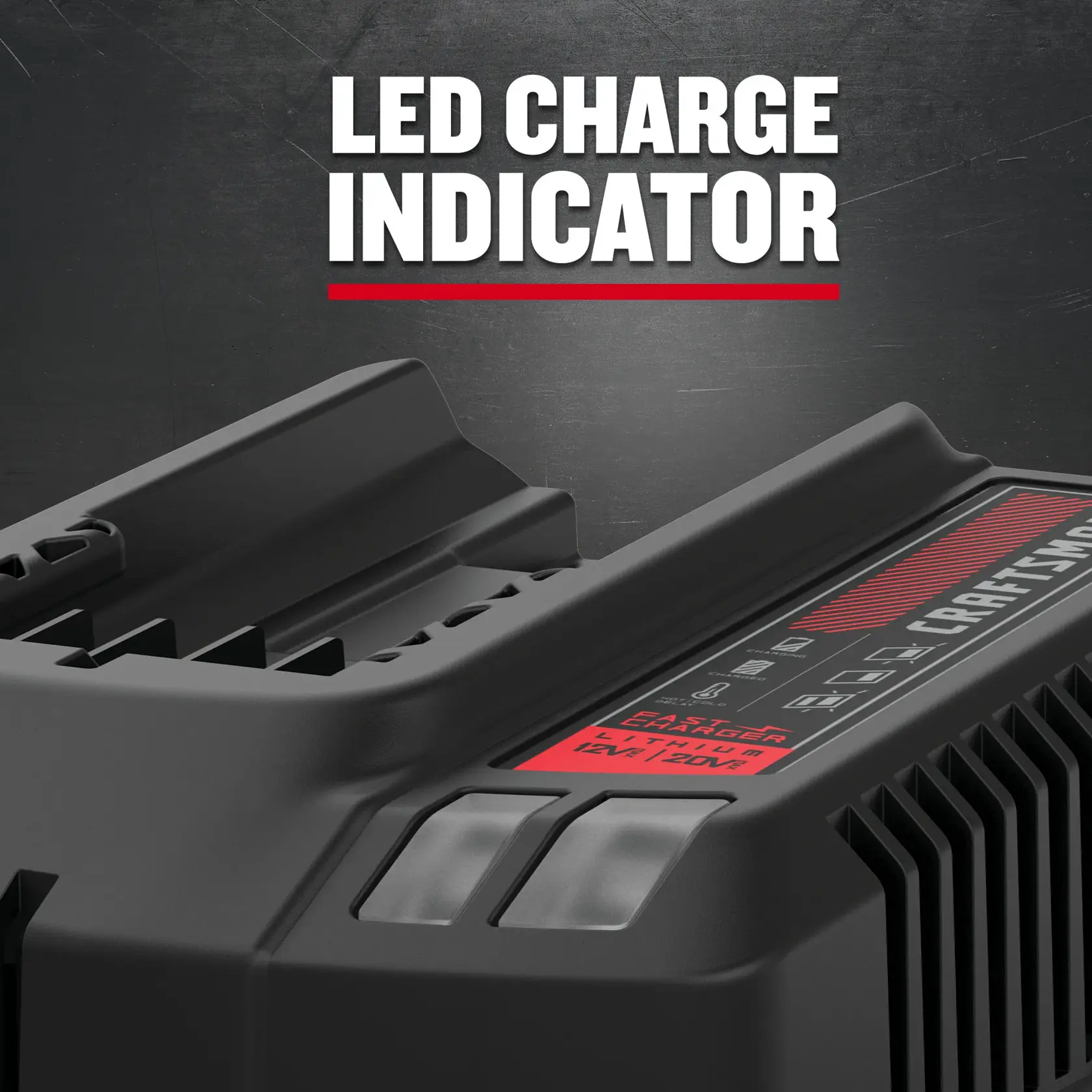 V20 charger features