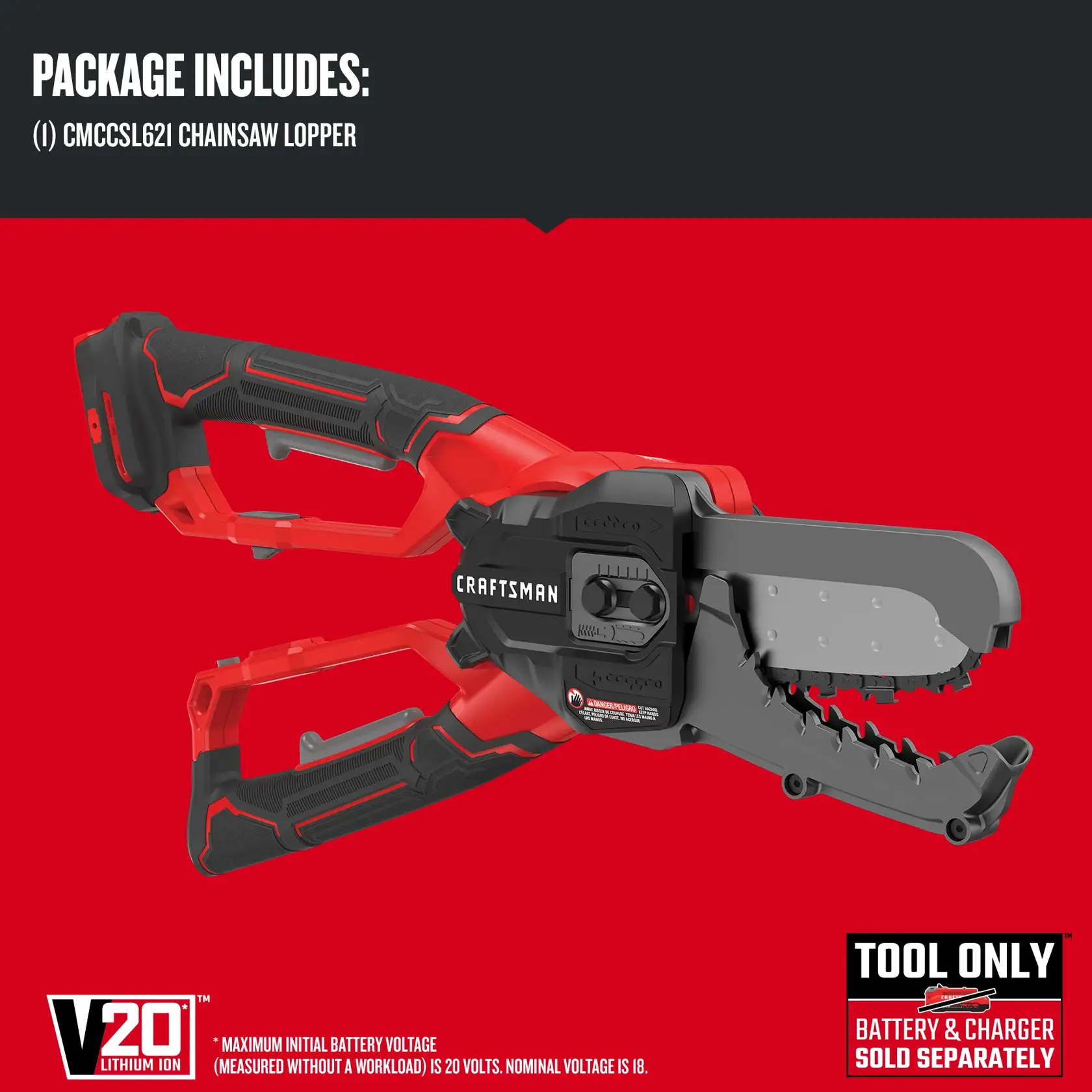 Graphic of CRAFTSMAN Loppers highlighting product features