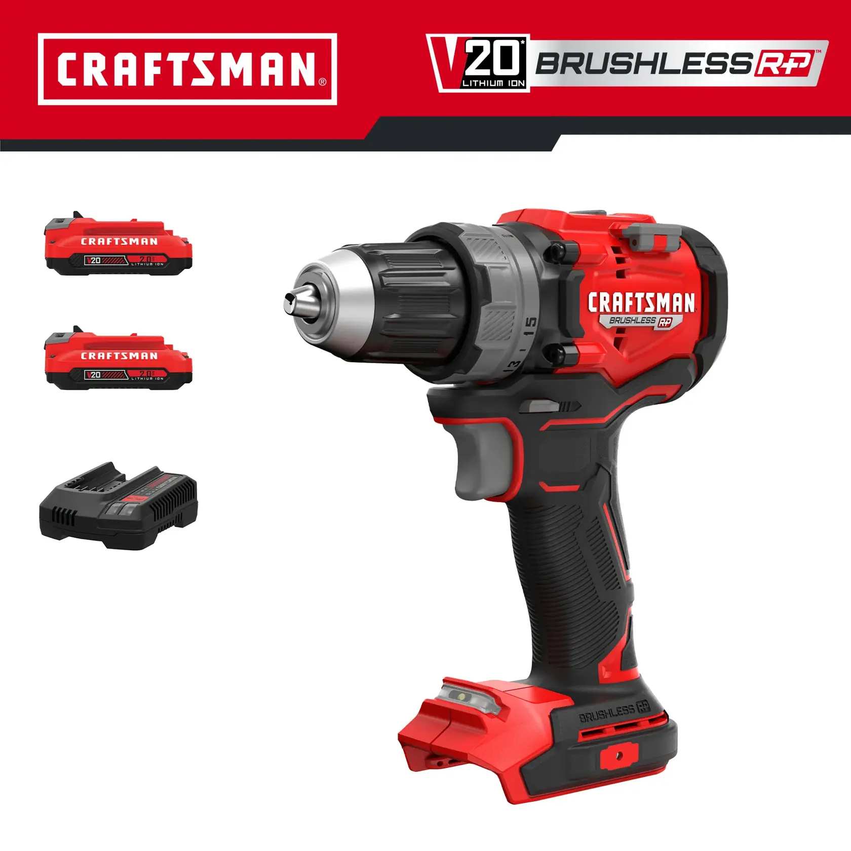 CRAFTSMAN V20 BRP Drill/Driver Product Image