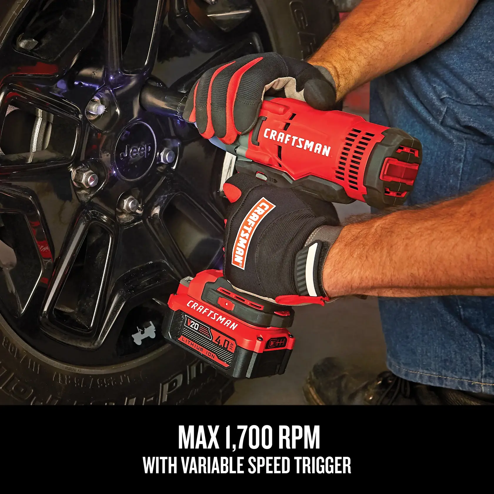 Graphic of CRAFTSMAN Wrenches: Impact highlighting product features