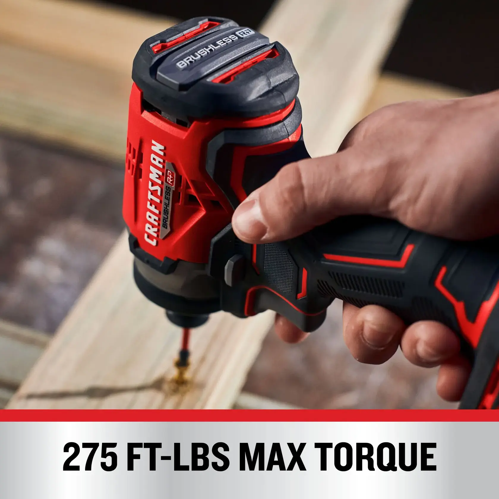 V20 Brushless RP 1/2 inch Impact Wrench (Tool Only) on dark background