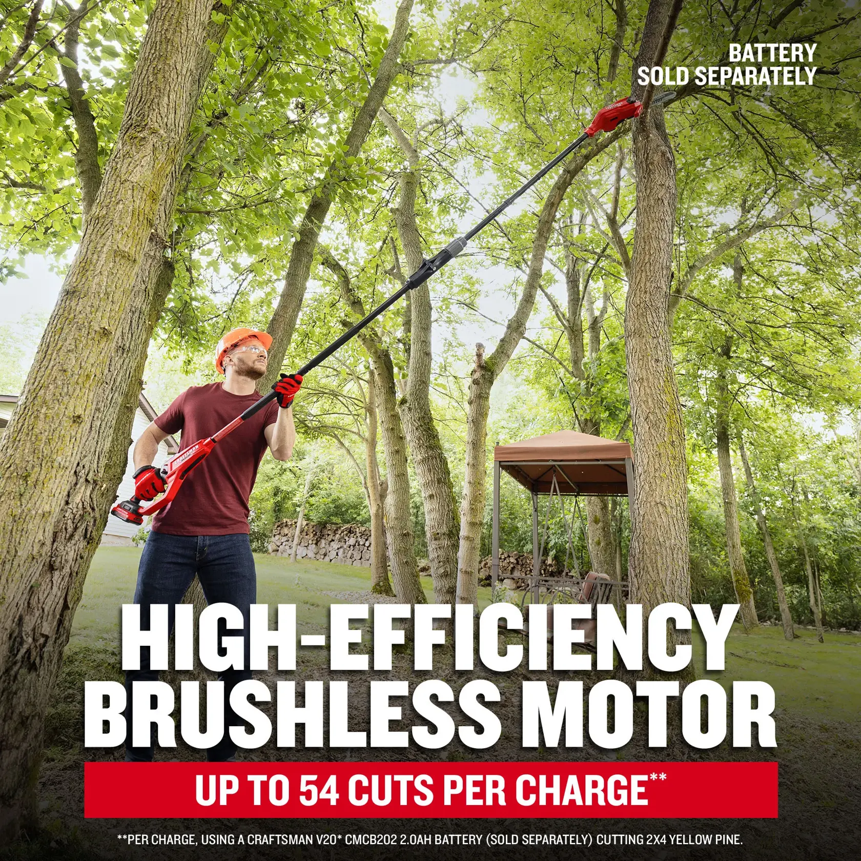 CRAFTSMAN V20* BRUSHLESS RP Pole Saw Brushless Motor