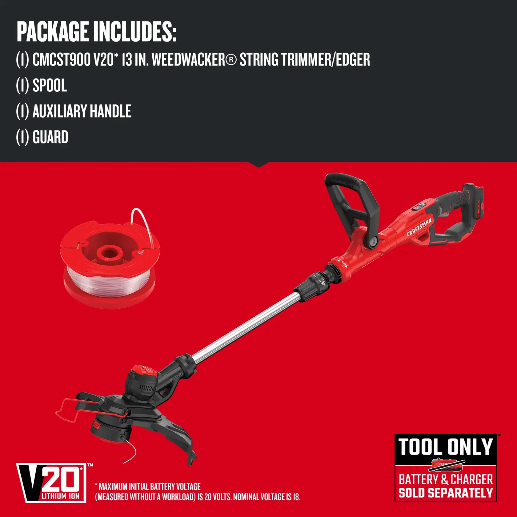 Graphic of CRAFTSMAN String Trimmers highlighting product features