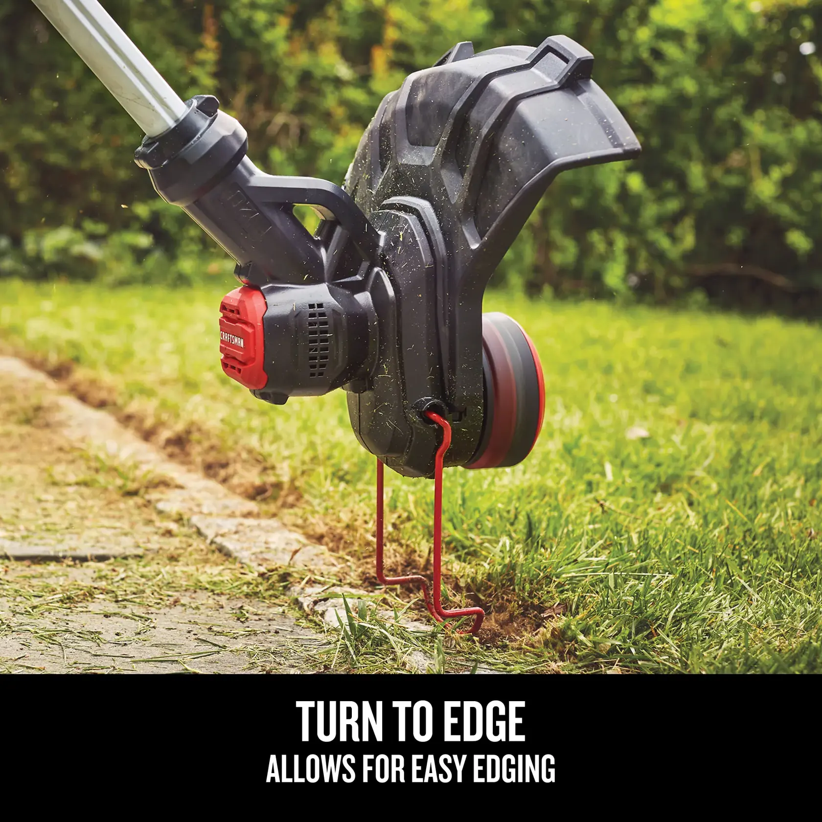 Graphic of CRAFTSMAN String Trimmers highlighting product features