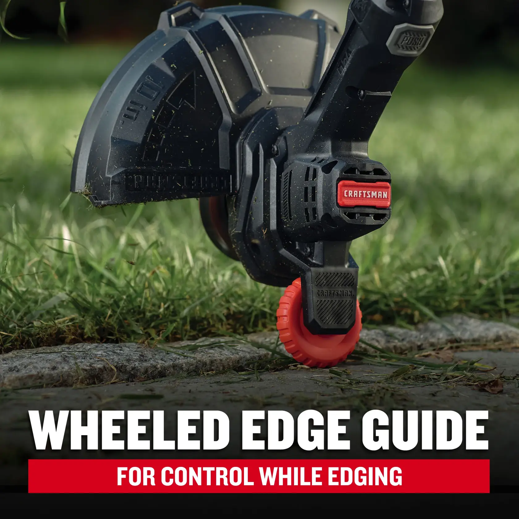 CMCST915D1: WHEELED EDGE GUIDE FOR CONTROL WHILE EDGING