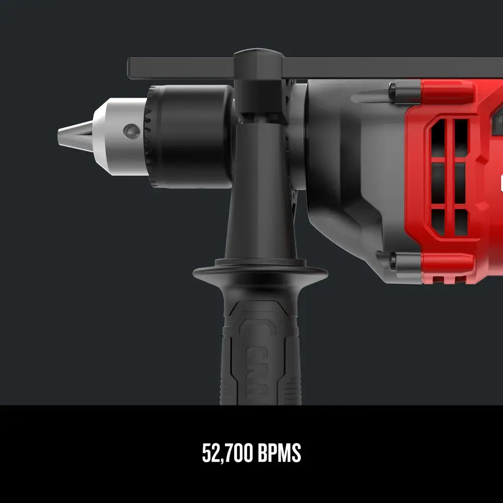 Graphic of CRAFTSMAN Drills: Hammer highlighting product features