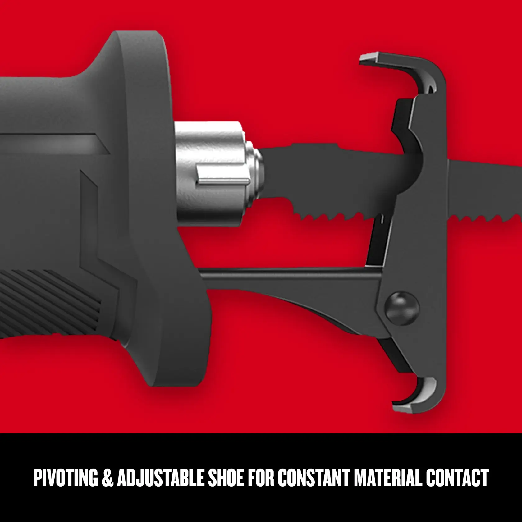 Graphic of CRAFTSMAN Saws: Reciprocating highlighting product features