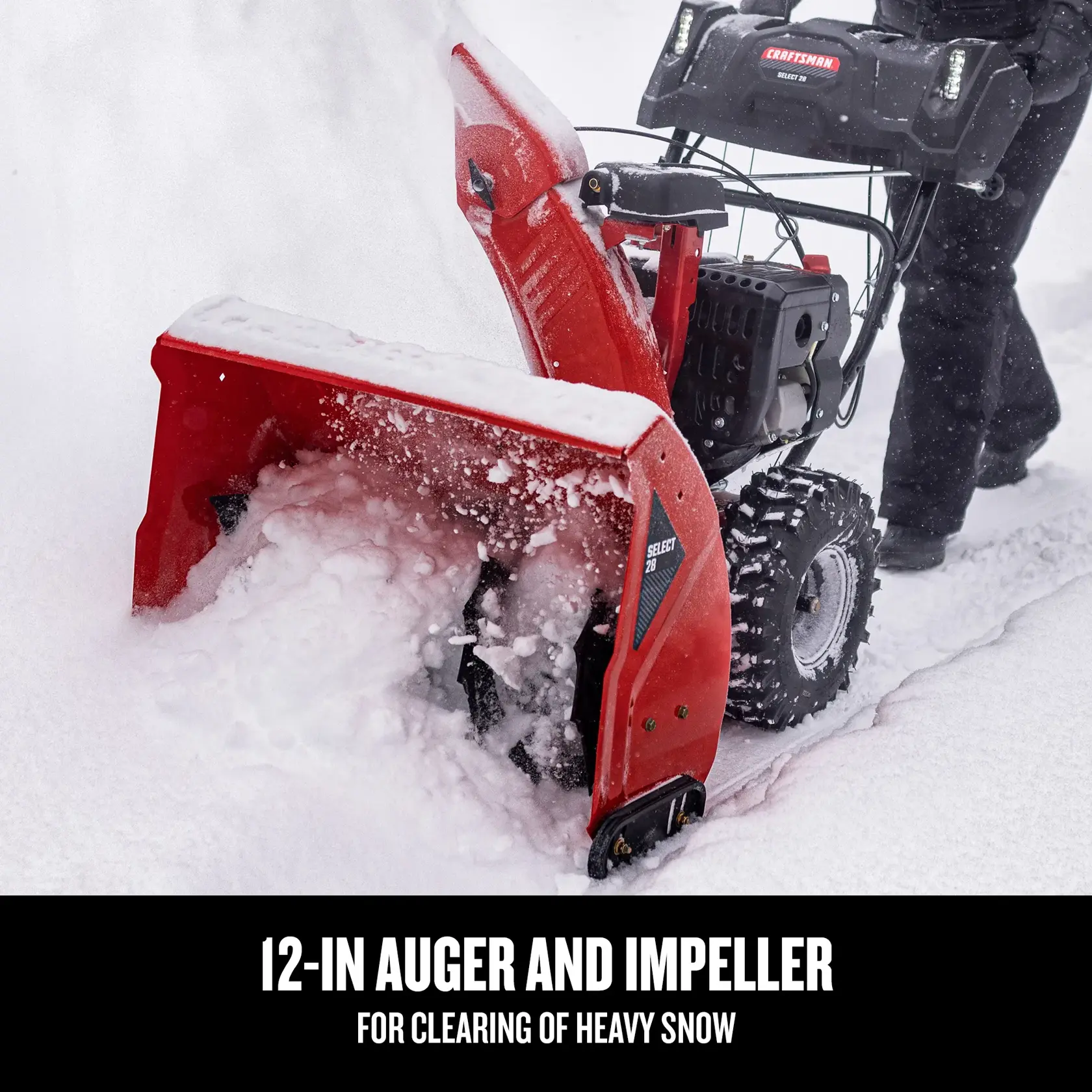 CRAFTSMAN 28-Inch 272cc Two-Stage Gas Snow Blower