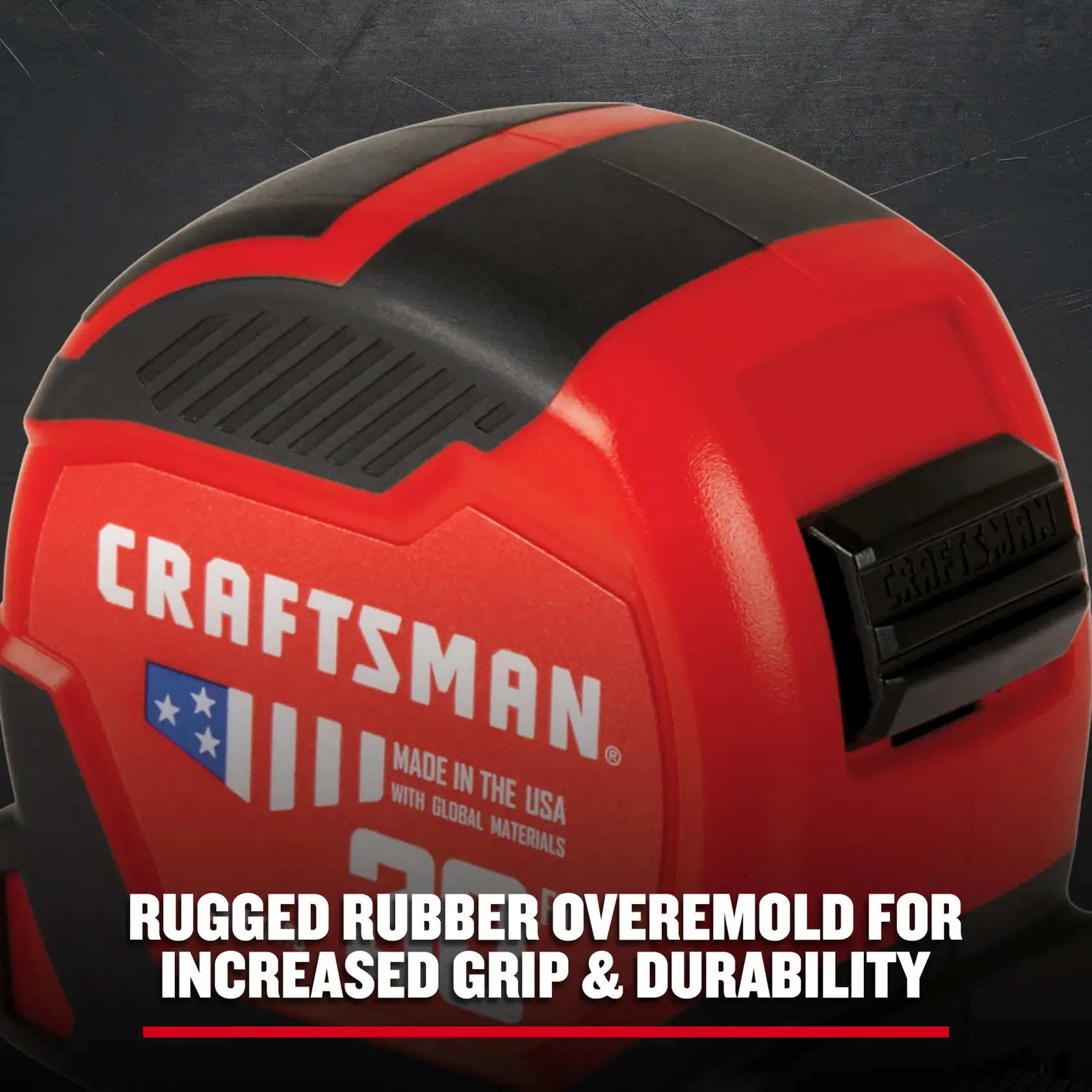 Graphic of CRAFTSMAN Measuring: Short Tapes highlighting product features