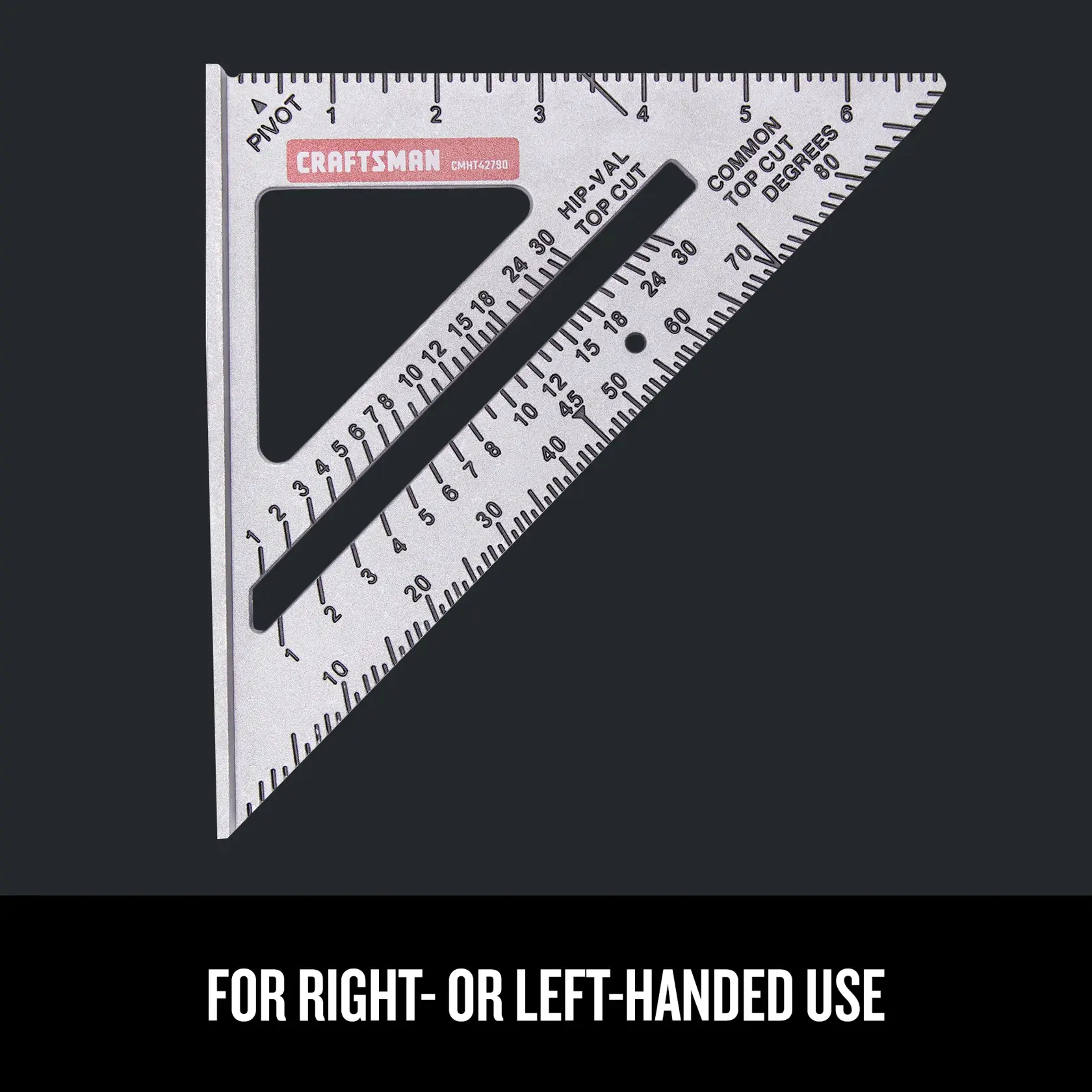 Graphic of CRAFTSMAN Marking & Layout: Squares highlighting product features