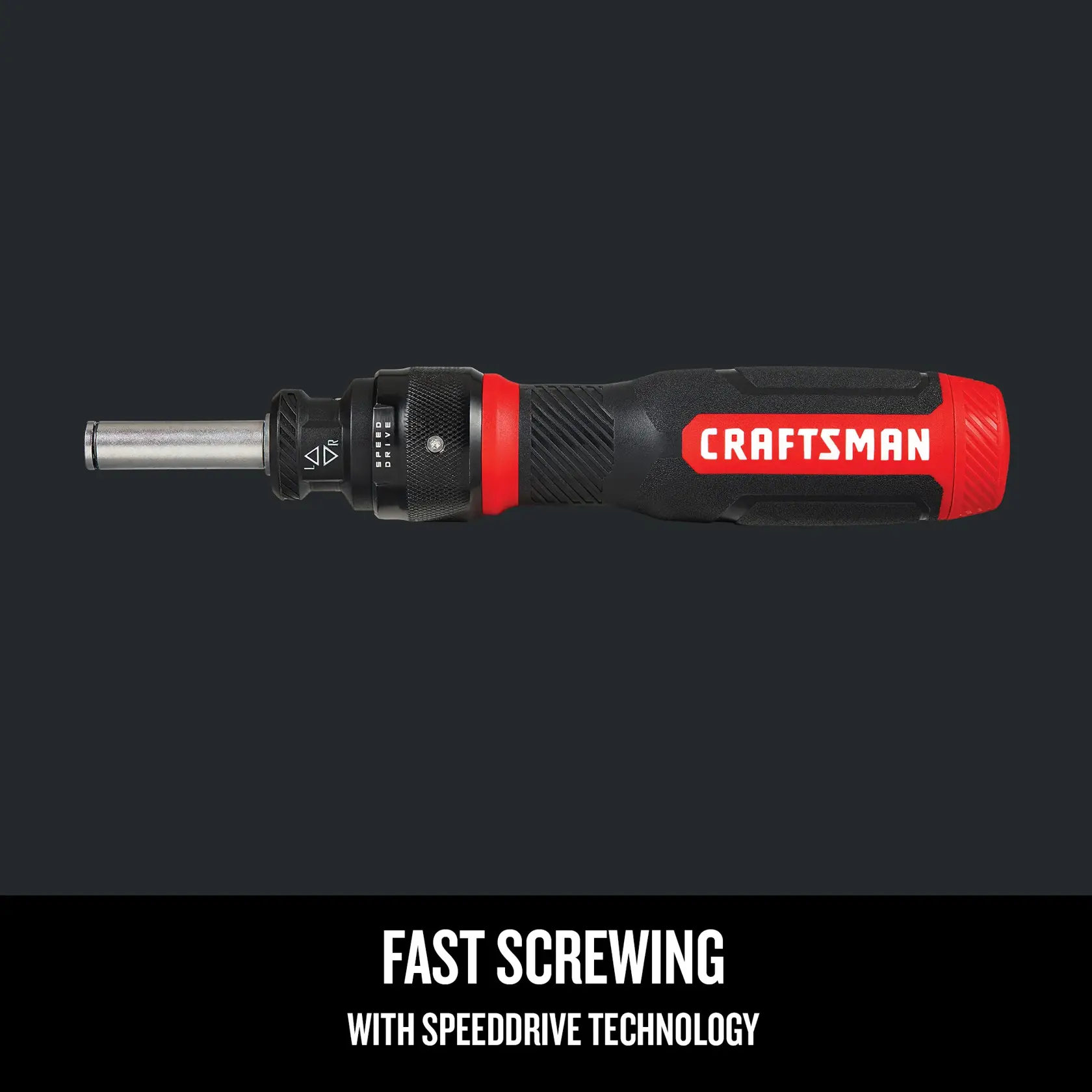 Graphic of CRAFTSMAN Screwdrivers highlighting product features