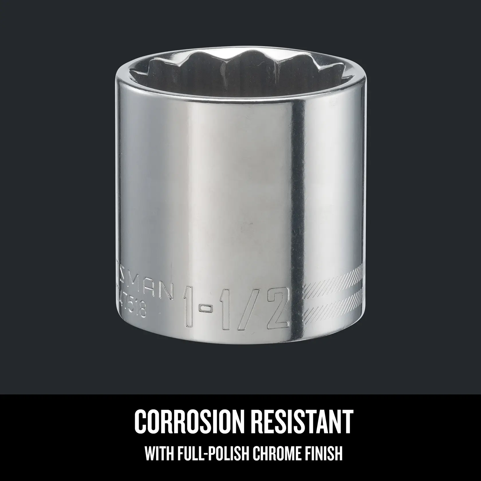 Graphic of CRAFTSMAN Sockets: Shallow highlighting product features