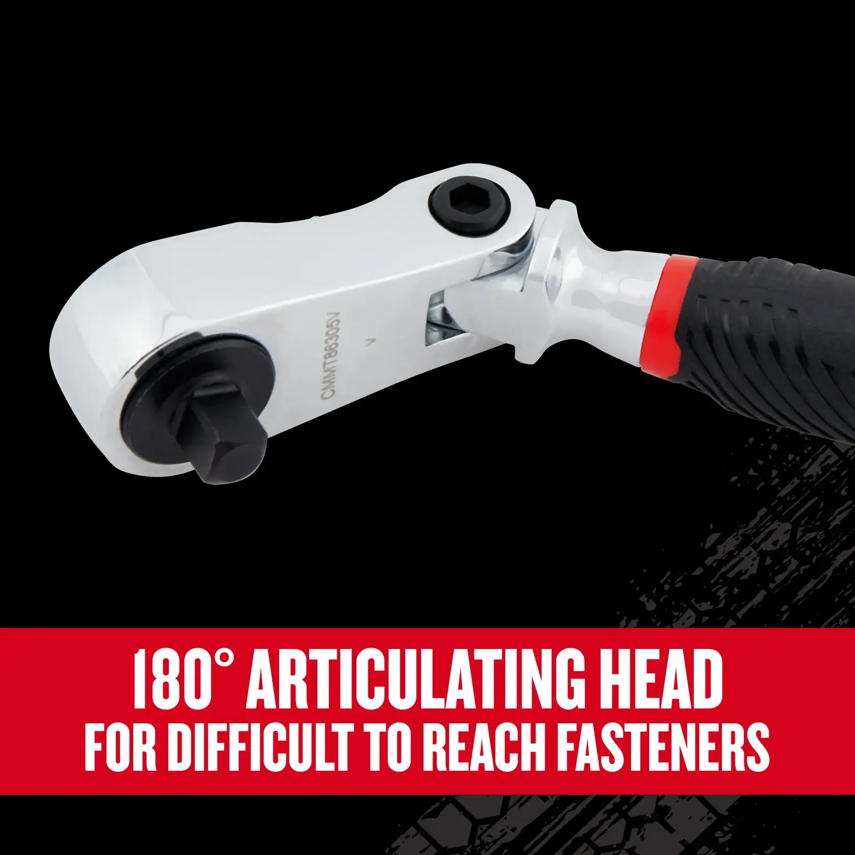 Graphic of CRAFTSMAN Ratchets highlighting product features