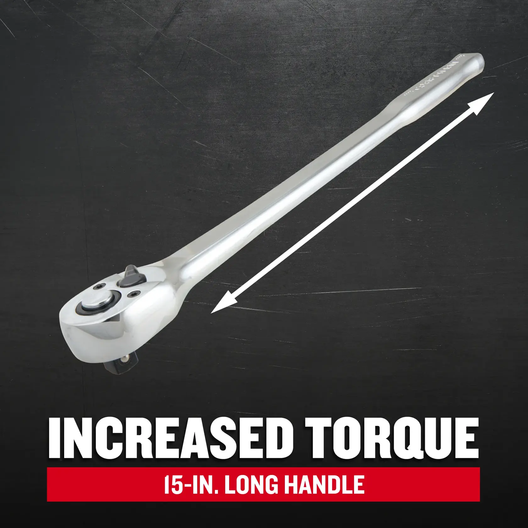 Craftsman CMMT99441 1/2 in. Long-Handle Ratchet F+B