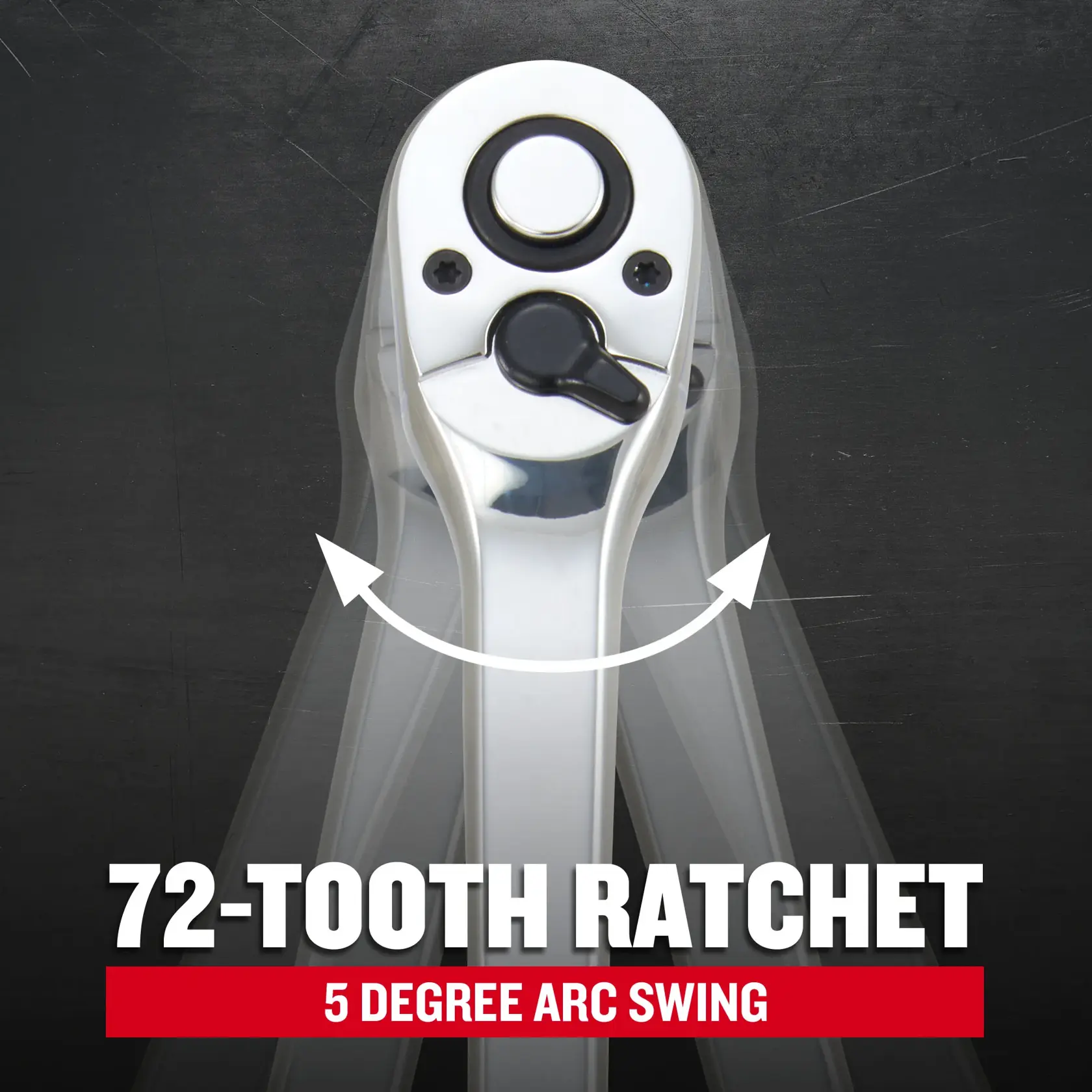 Craftsman CMMT99441 1/2 in. Long-Handle Ratchet F+B