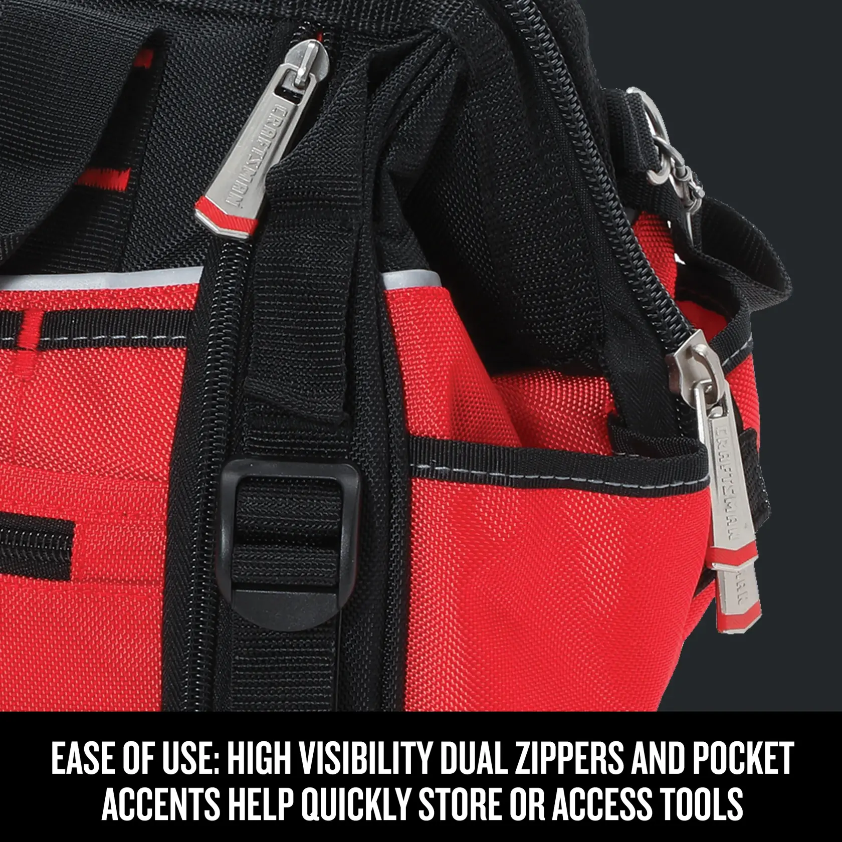 Graphic of CRAFTSMAN Storage: Versastack highlighting product features