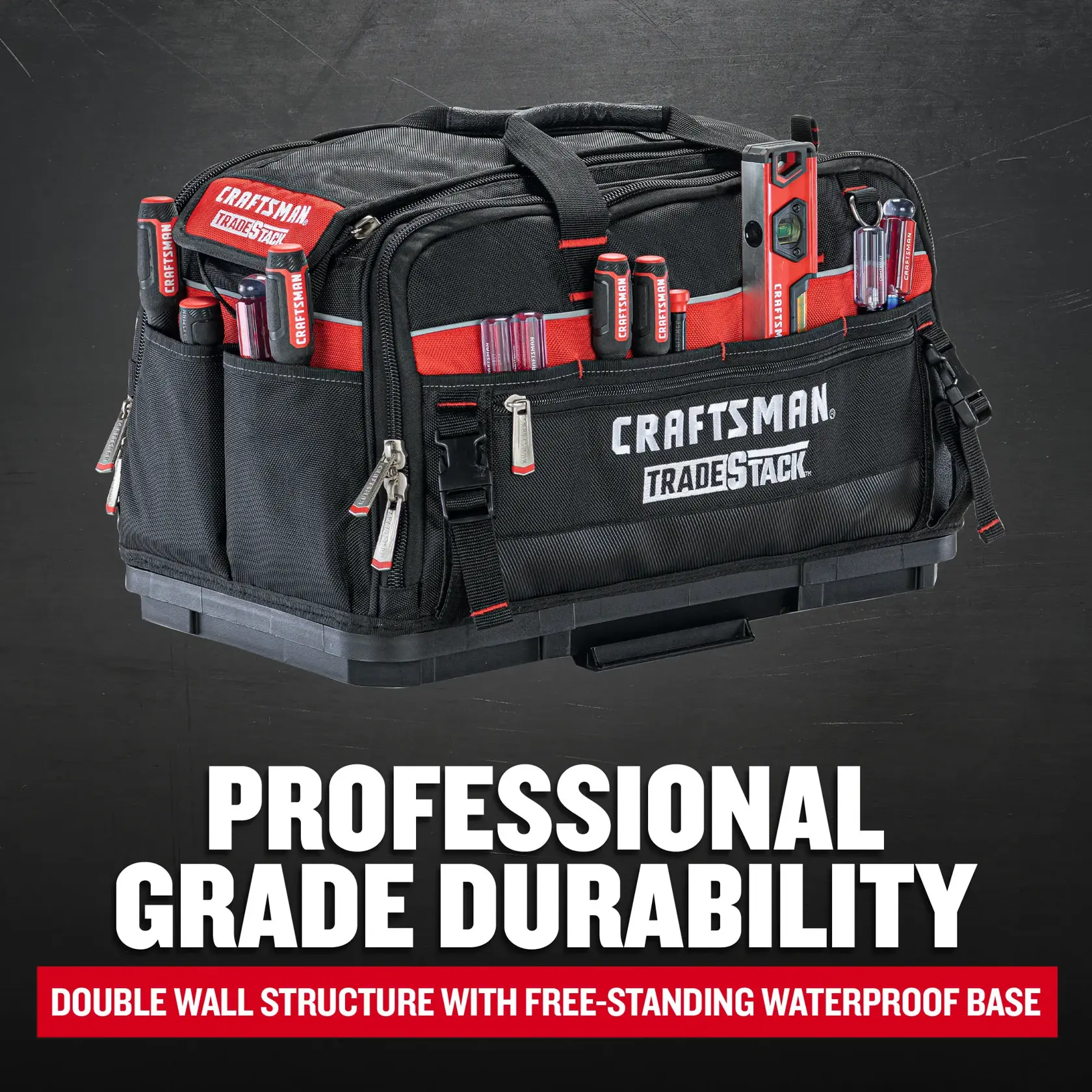 Craftsman CMST21450 TRADESTACK Tool Bag F+B