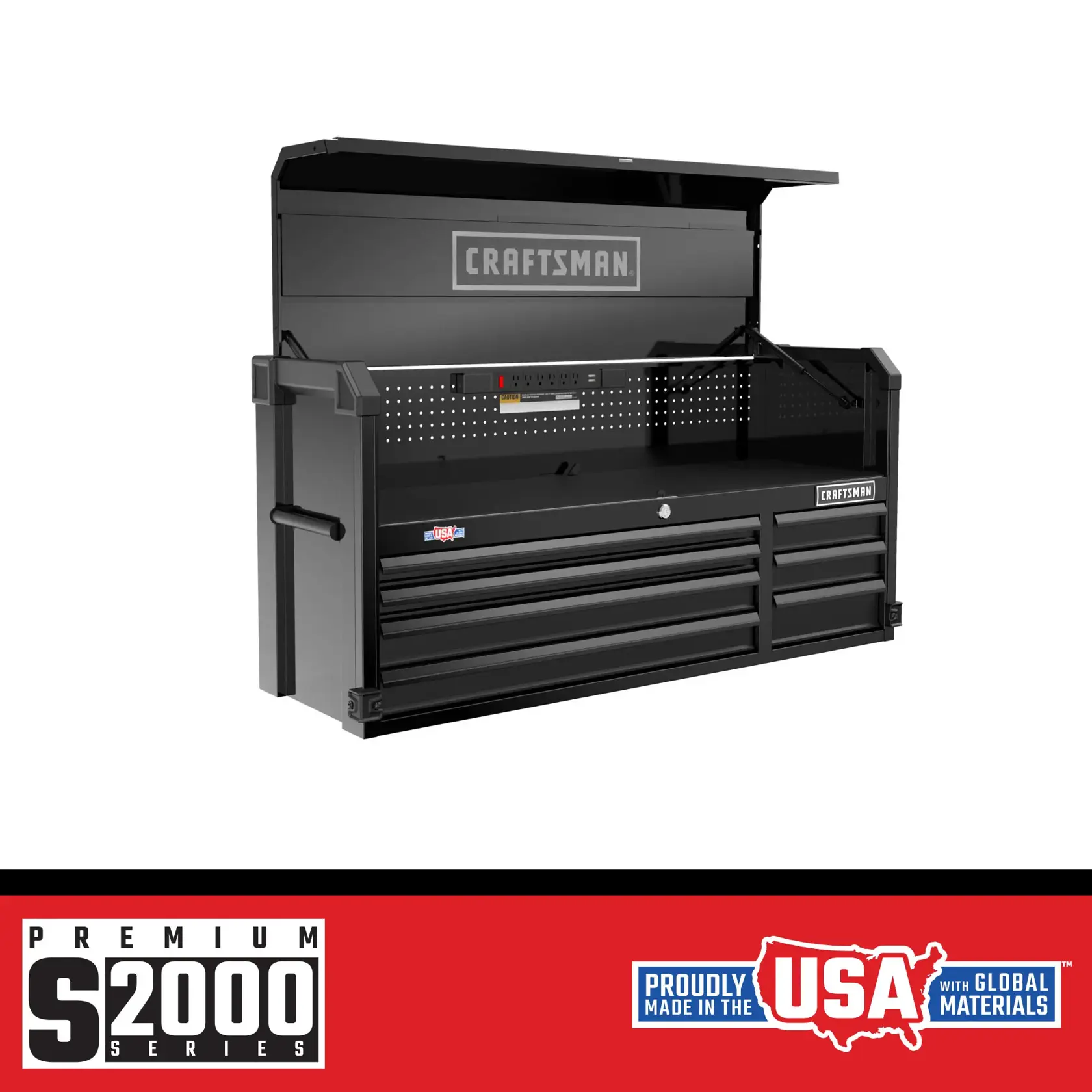 52" Premium S2000 Storage Chest with Premium S2000 and Made in the USA logos