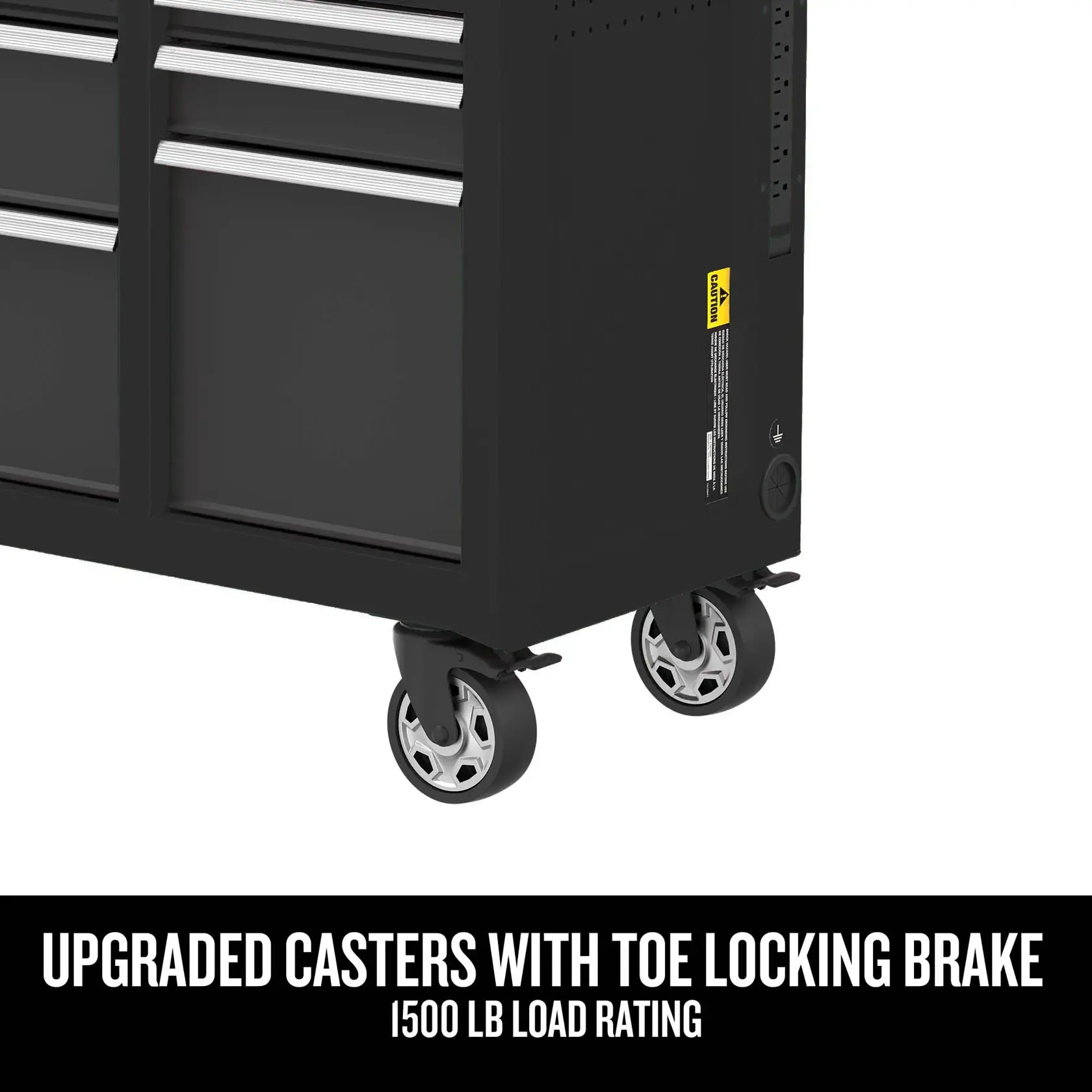CRAFTSMAN S2000 52" Workstation with casters feature call out