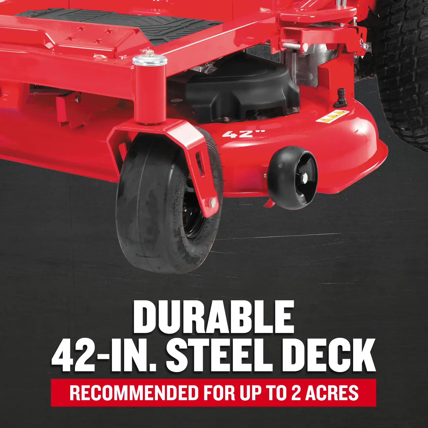 CMXGNAM211701 Durable 42-in. Steel Deck Carousel Graphic