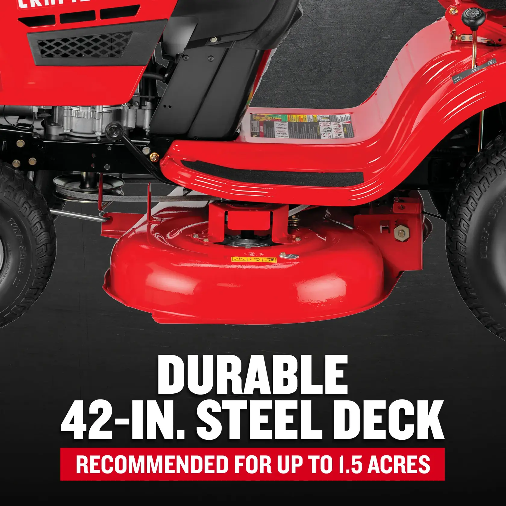 CMXGRAM1130036 Durable 42-in. Steel Deck Carousel Graphic