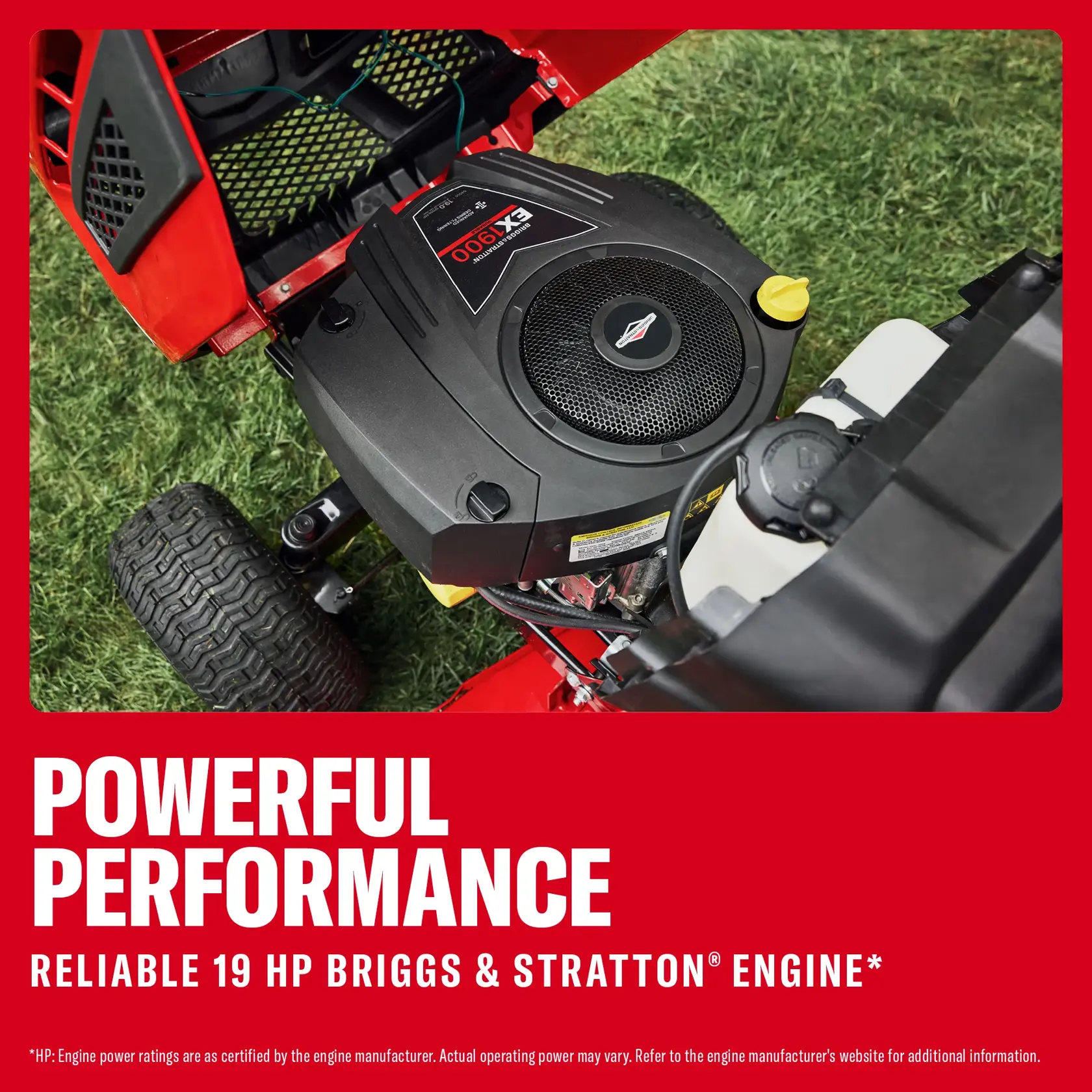 CRAFTSMAN® T150 46 in. Ride-On Mower eComm Graphic