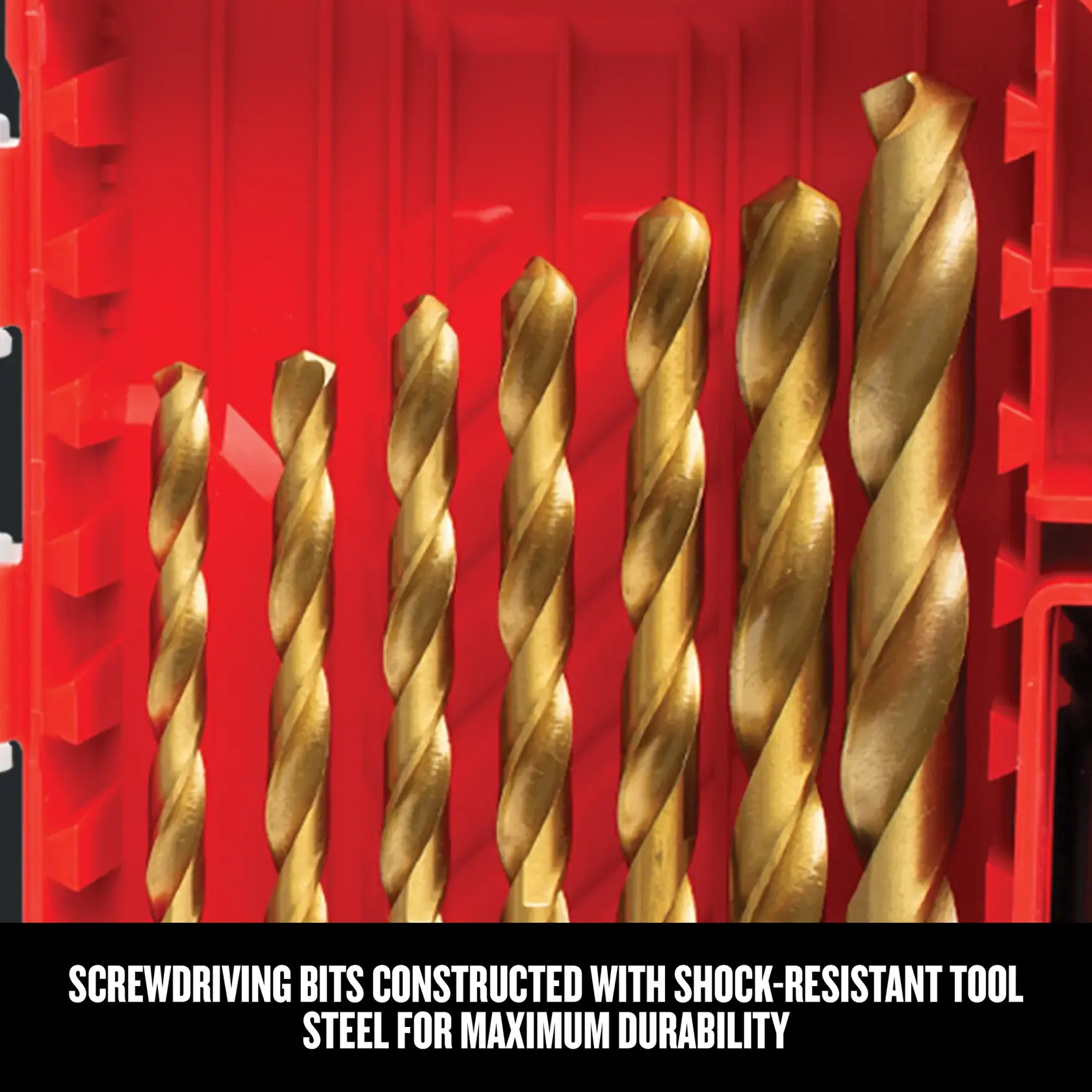 Graphic of CRAFTSMAN Drill Bits: Hex Shank highlighting product features