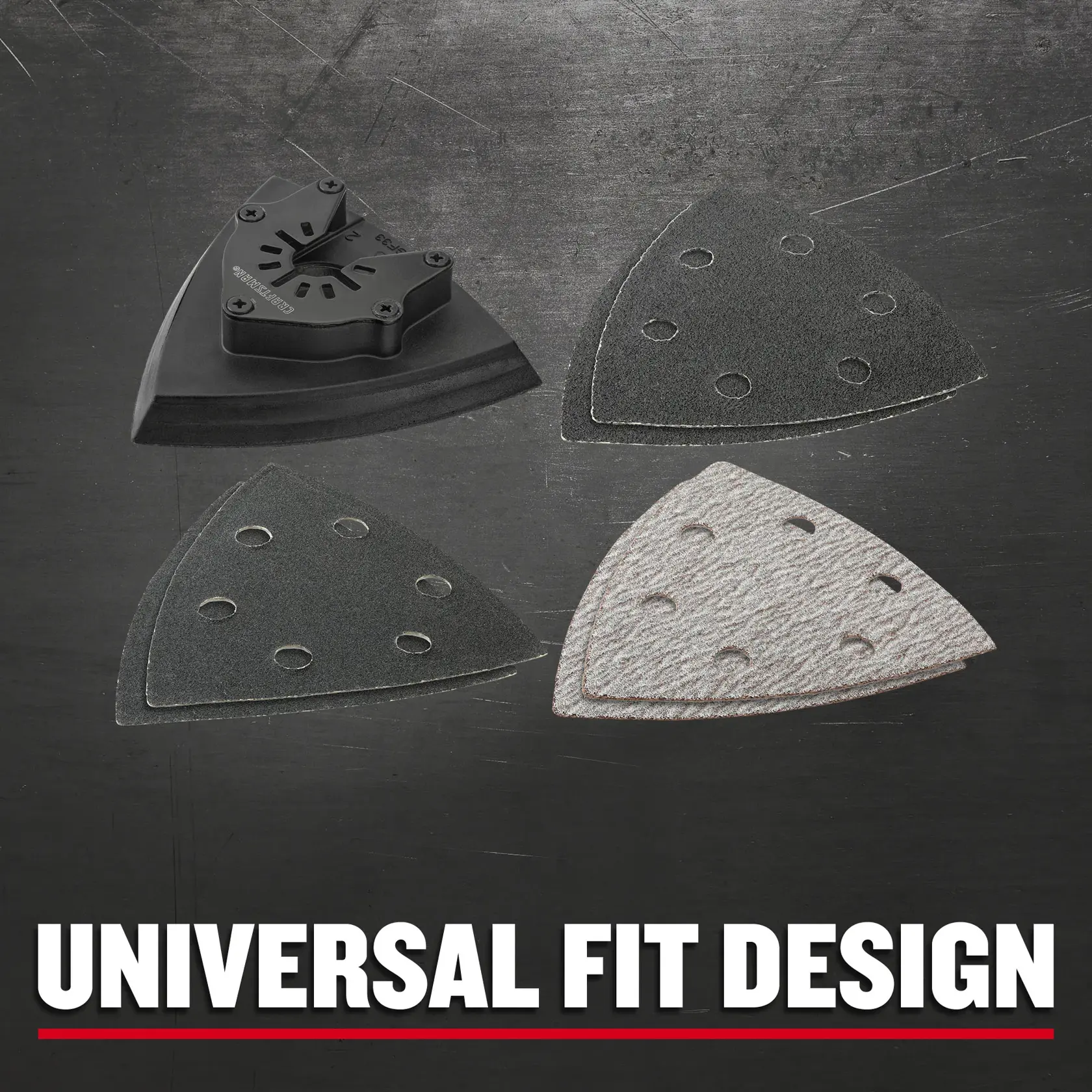 CRAFTSMAN CMAO200 Oscillating Blades Sanding Set (7-Piece) F+B