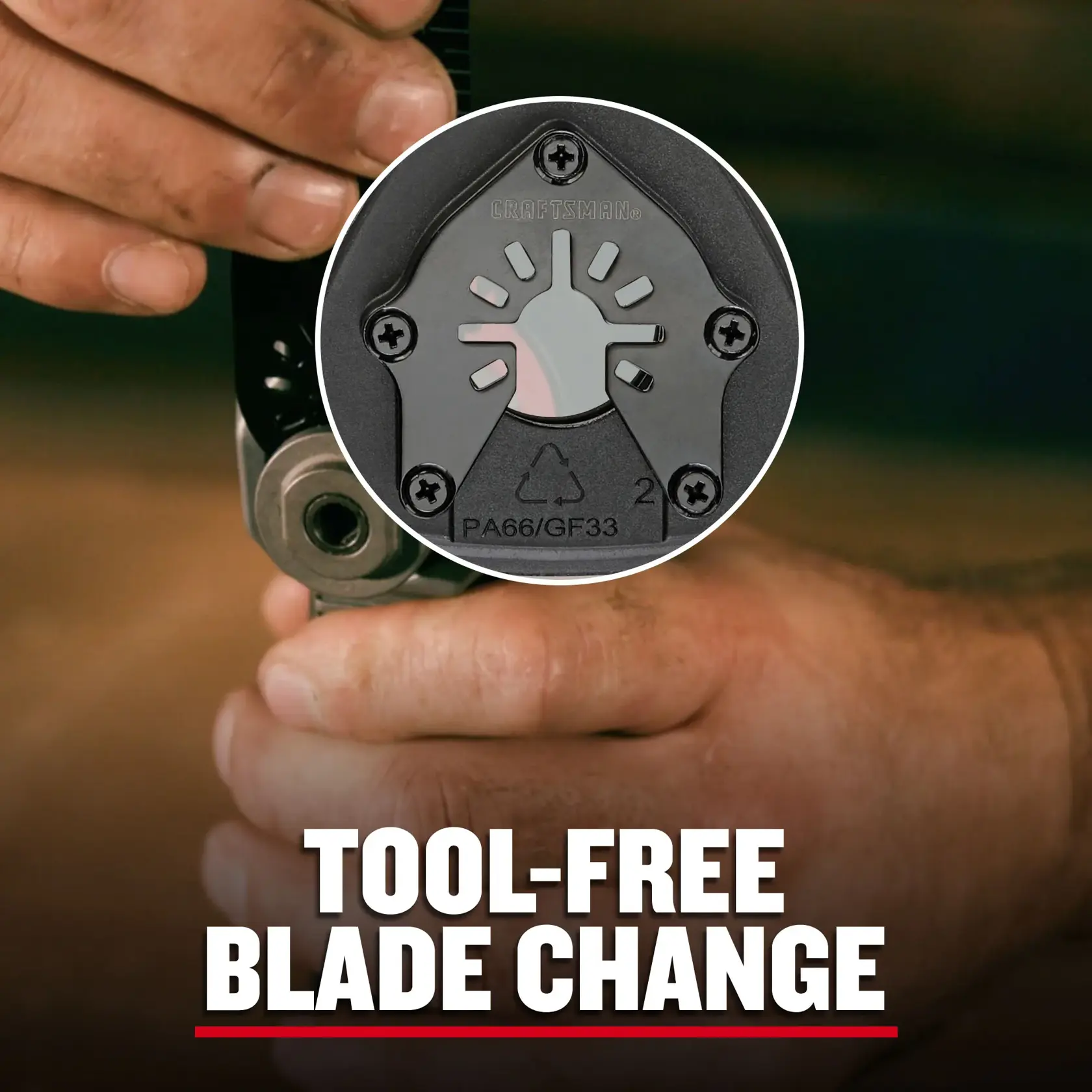 CRAFTSMAN CMAO200 Oscillating Blades Sanding Set (7-Piece) F+B