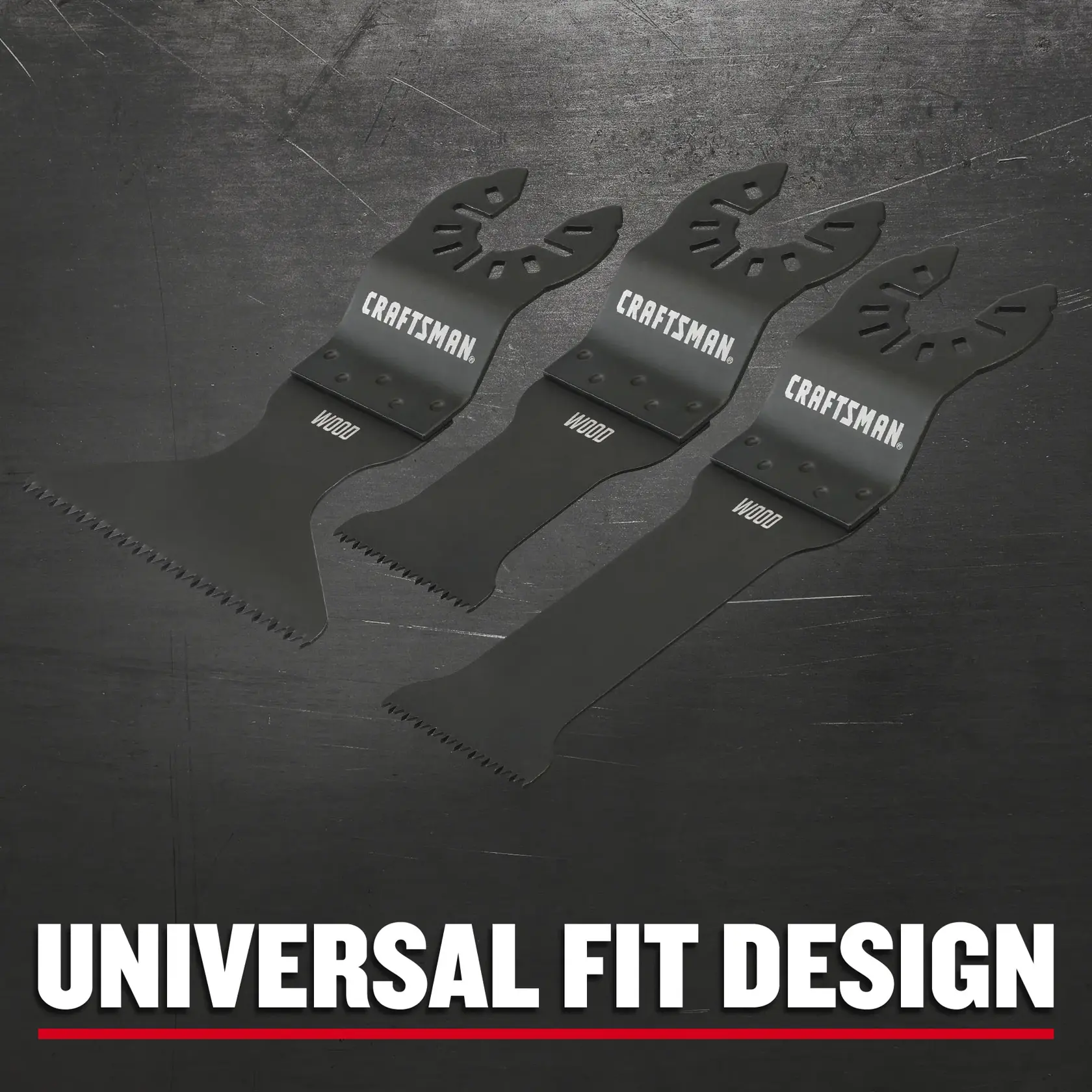 CRAFTSMAN CMAO202 Oscillating Blades Cutting Set (3-Piece) F+B