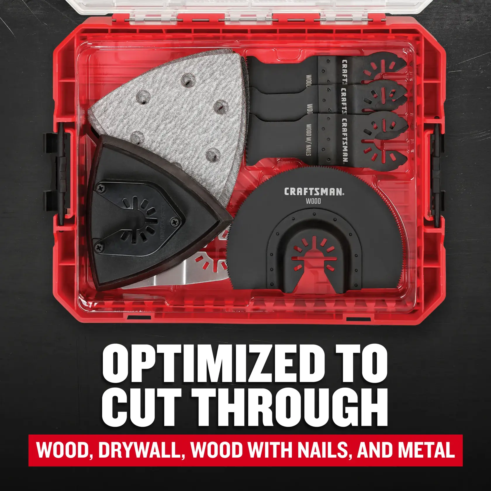 CRAFTSMAN CMAO516 General Purpose Oscillating Blades Set (16-Piece) F+B