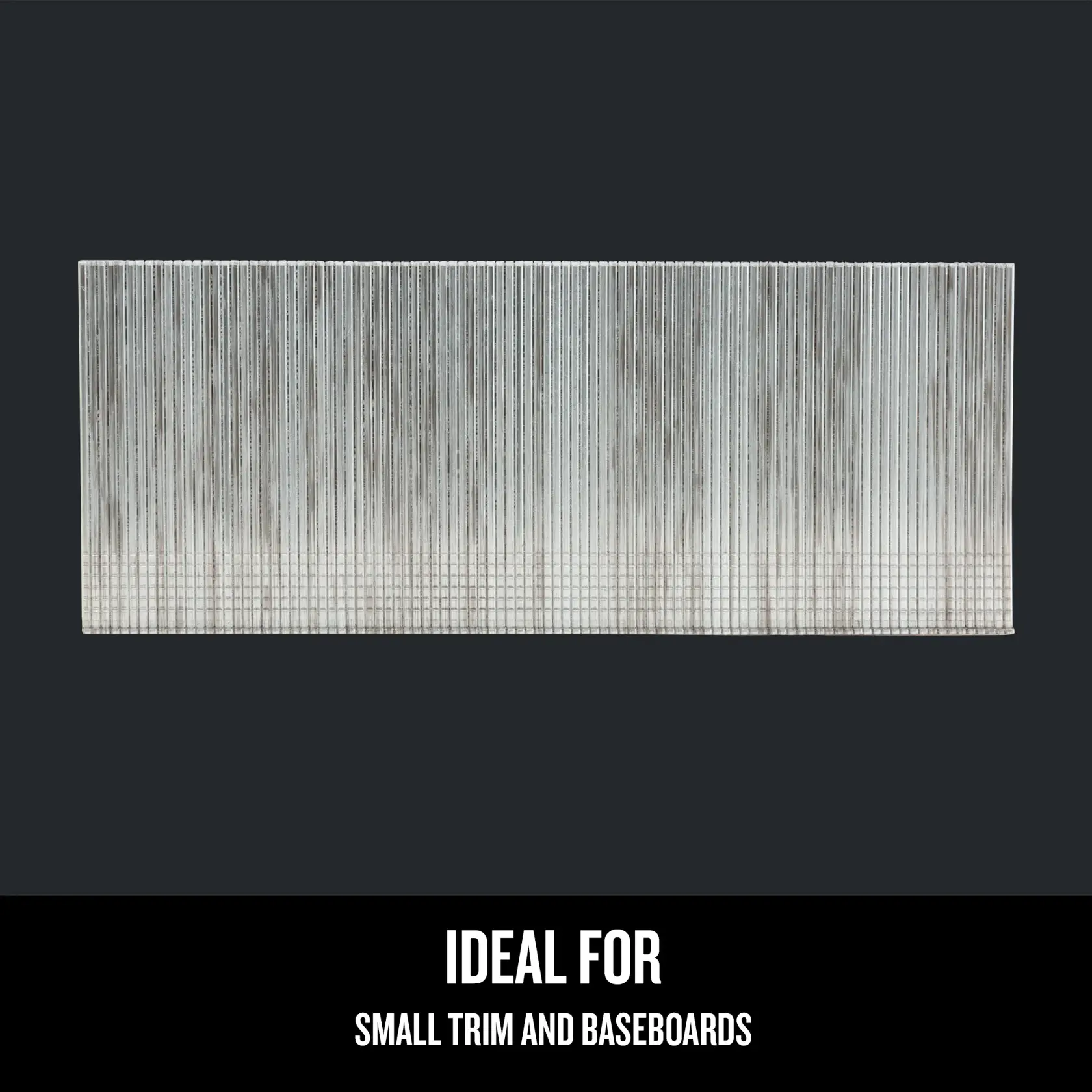 Graphic of CRAFTSMAN Fasteners: Brad Nails highlighting product features