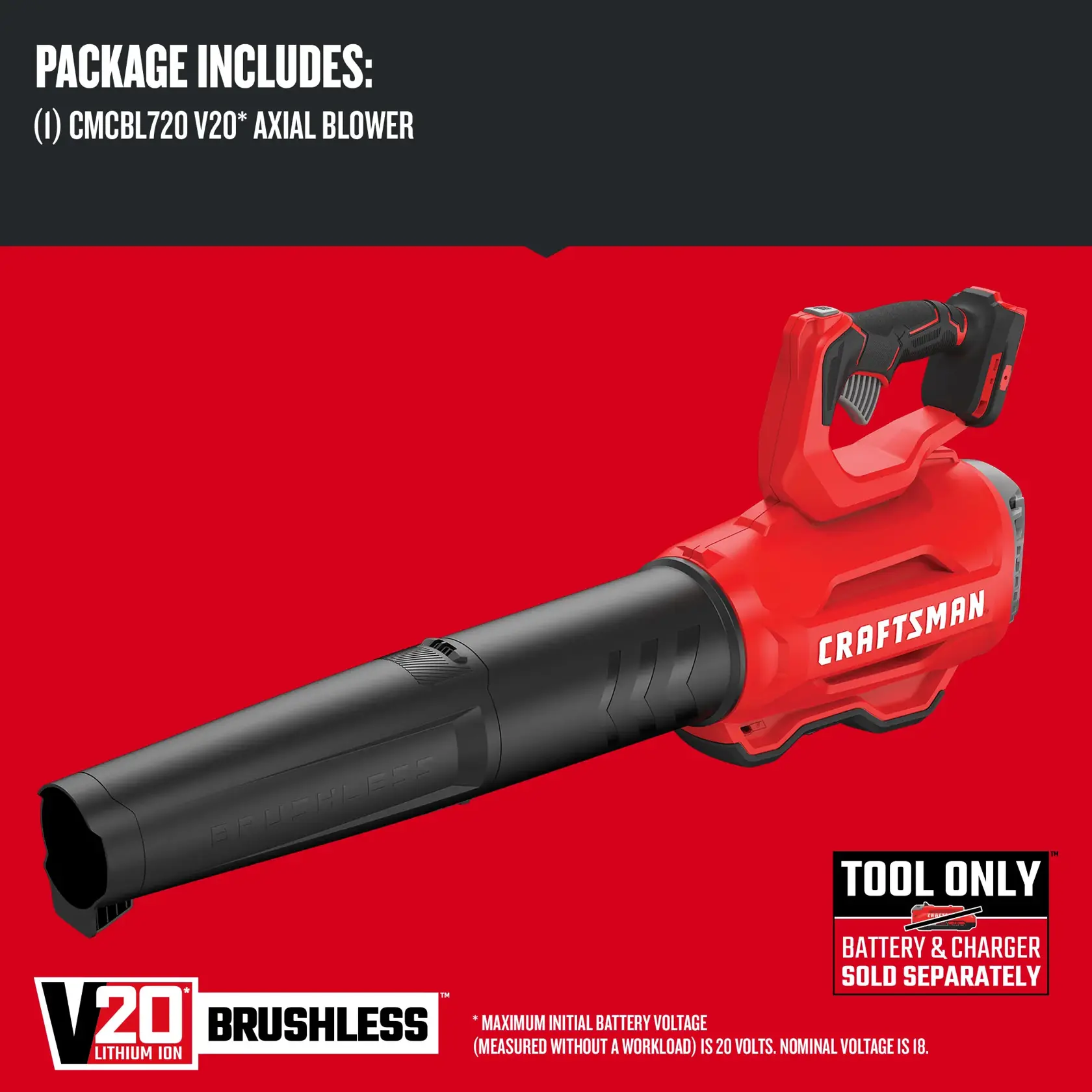 Graphic of CRAFTSMAN Leaf Blowers highlighting product features