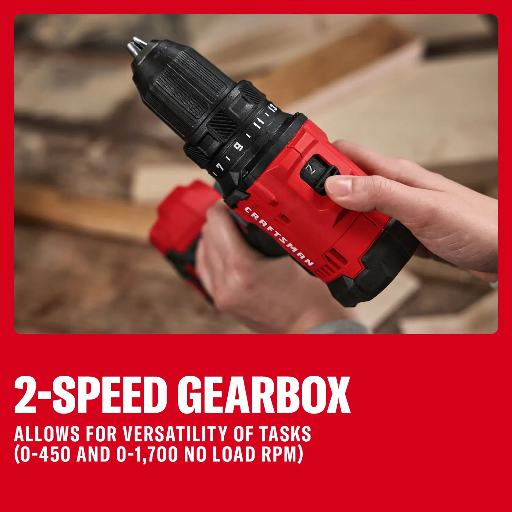 V20* cordless 1/2 in. Drill/driver kit with 2ah battery and charger