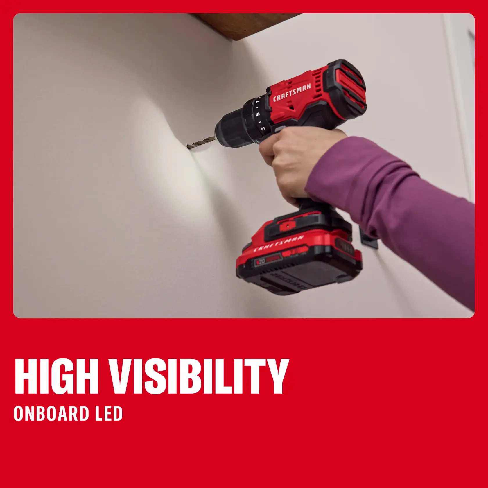 V20* cordless 1/2 in. Drill/driver kit with 2ah battery and charger