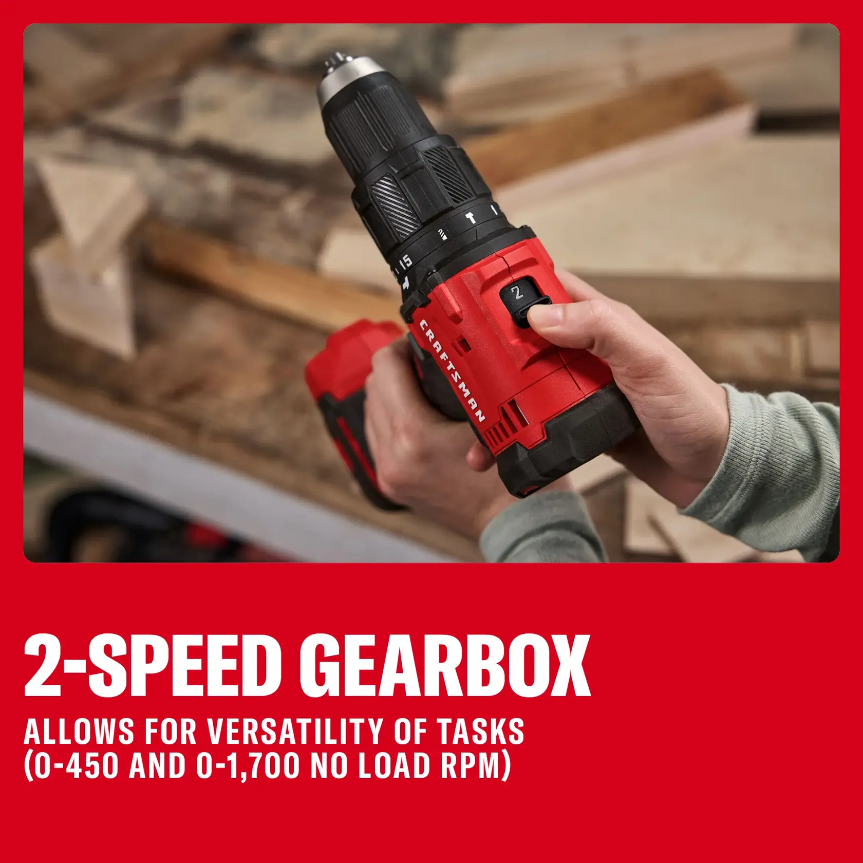 V20* cordless 1/2 in. Hammer drill kit with 2ah battery and charger