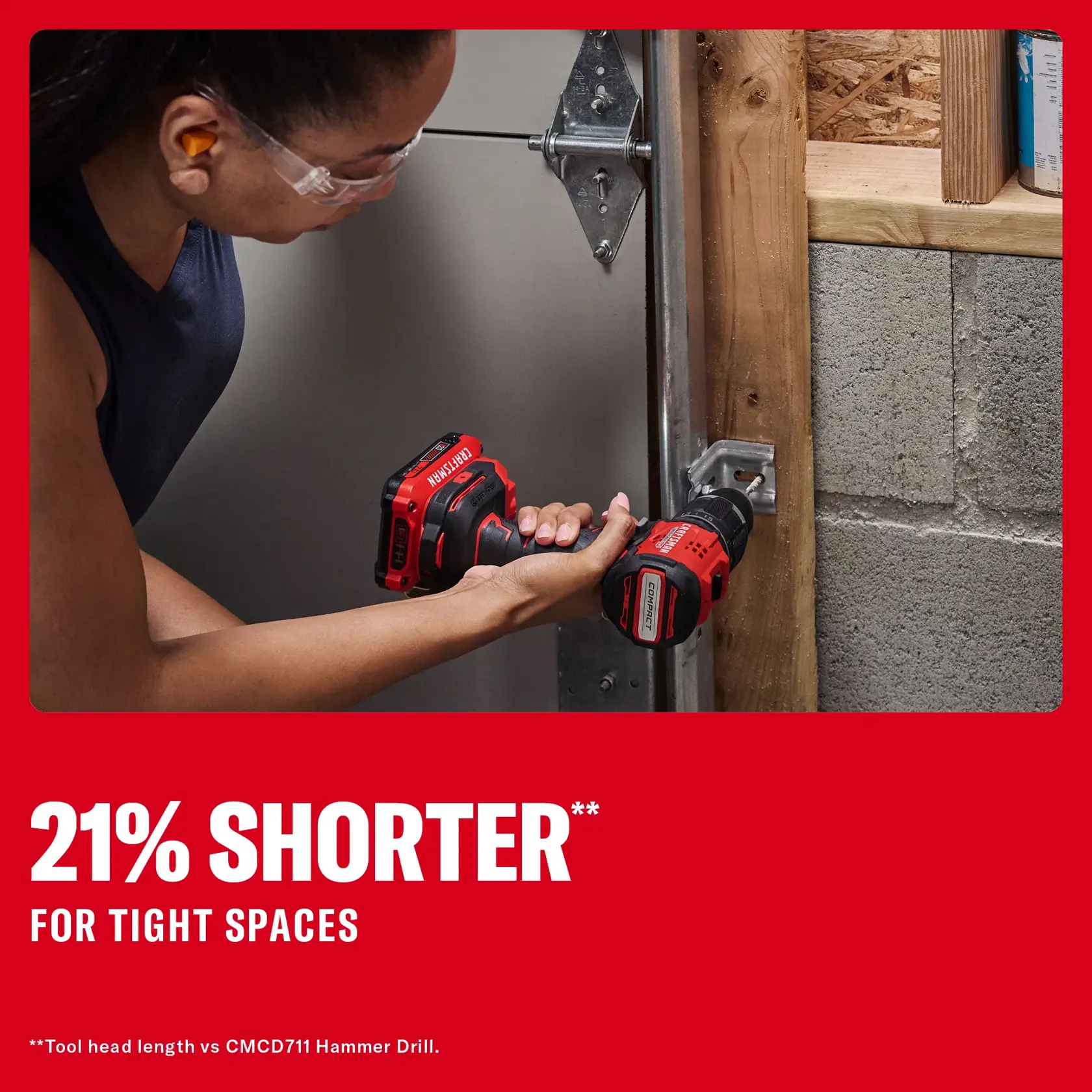 V20* Brushless RP™ Compact 1/2 in. Hammer Drill Kit