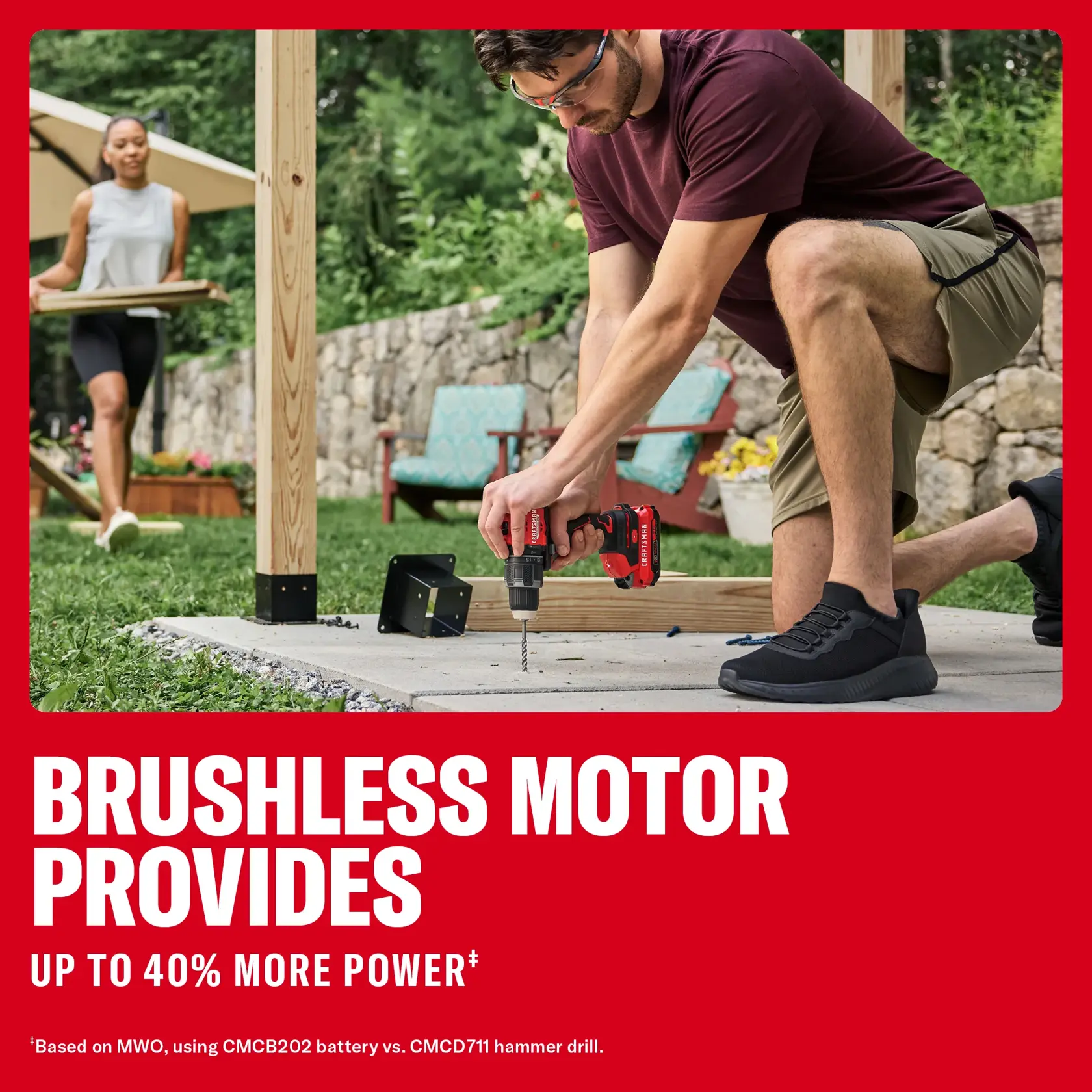 V20* Brushless RP™ Compact 1/2 in. Hammer Drill Kit