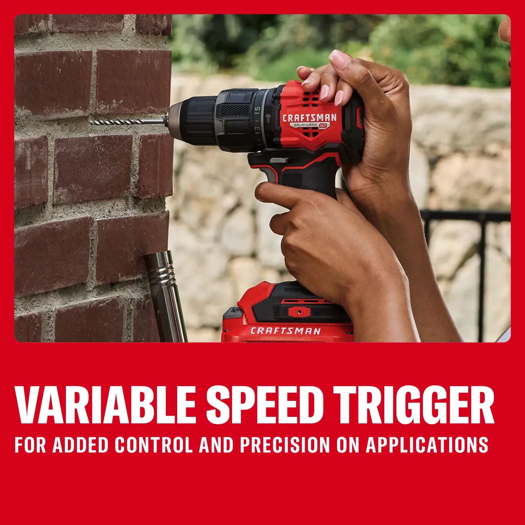 V20* Brushless RP™ Compact 1/2 in. Hammer Drill Kit