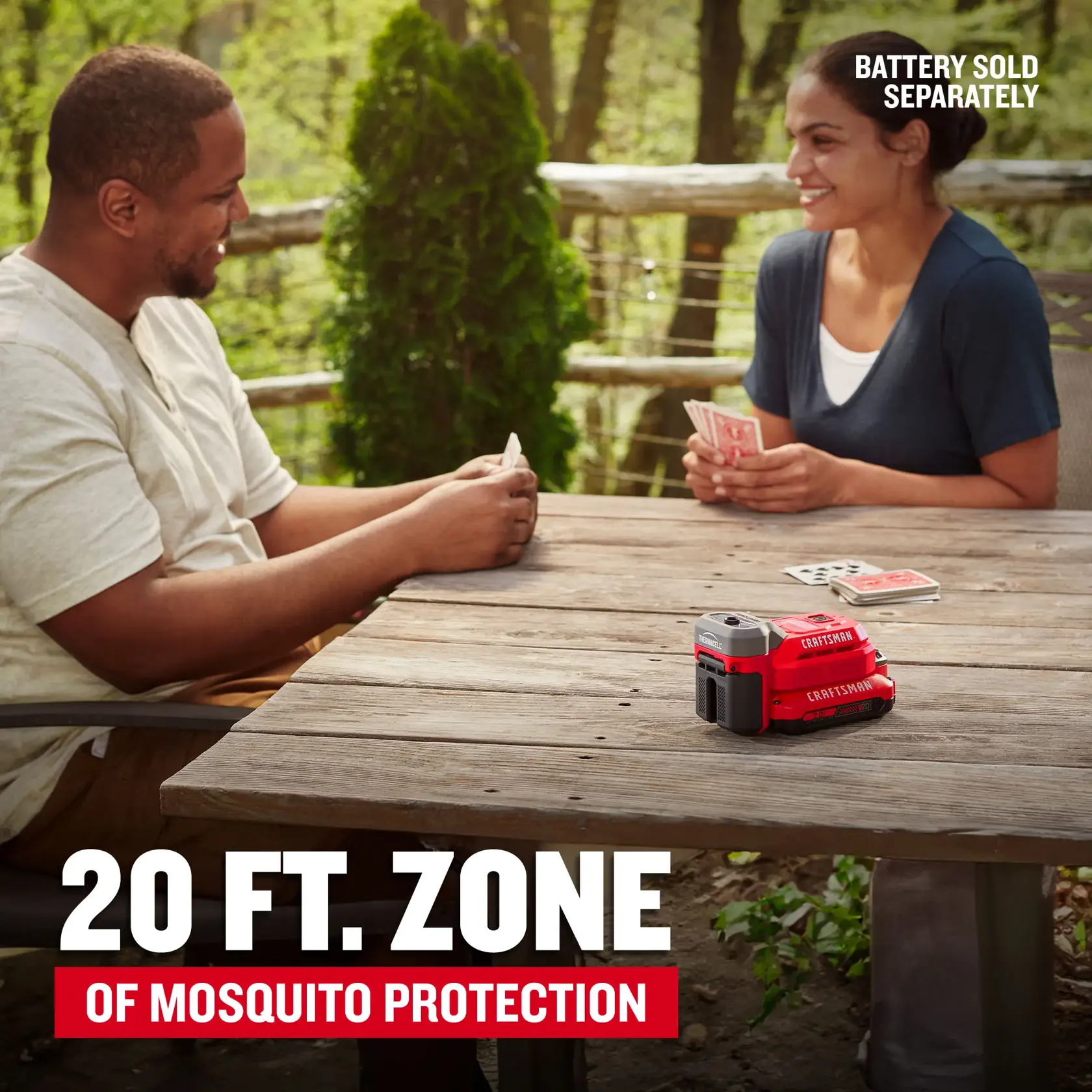 CRAFTSMAN V20 Mosquito Repellent 2 pack graphic