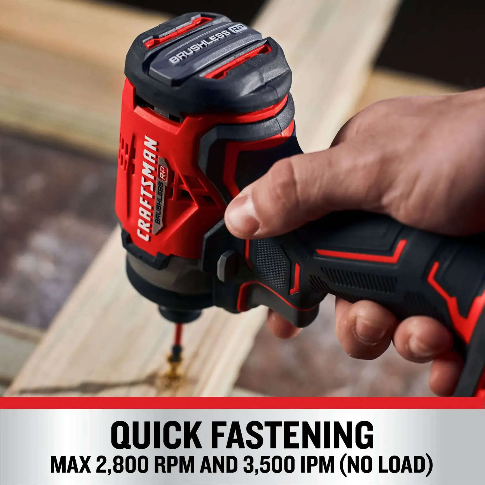 V20 BRUSHLESS RP Impact Driver Kit with one battery