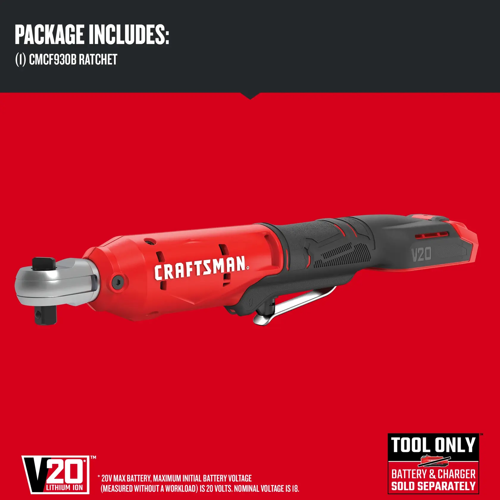Graphic of CRAFTSMAN Ratchets highlighting product features