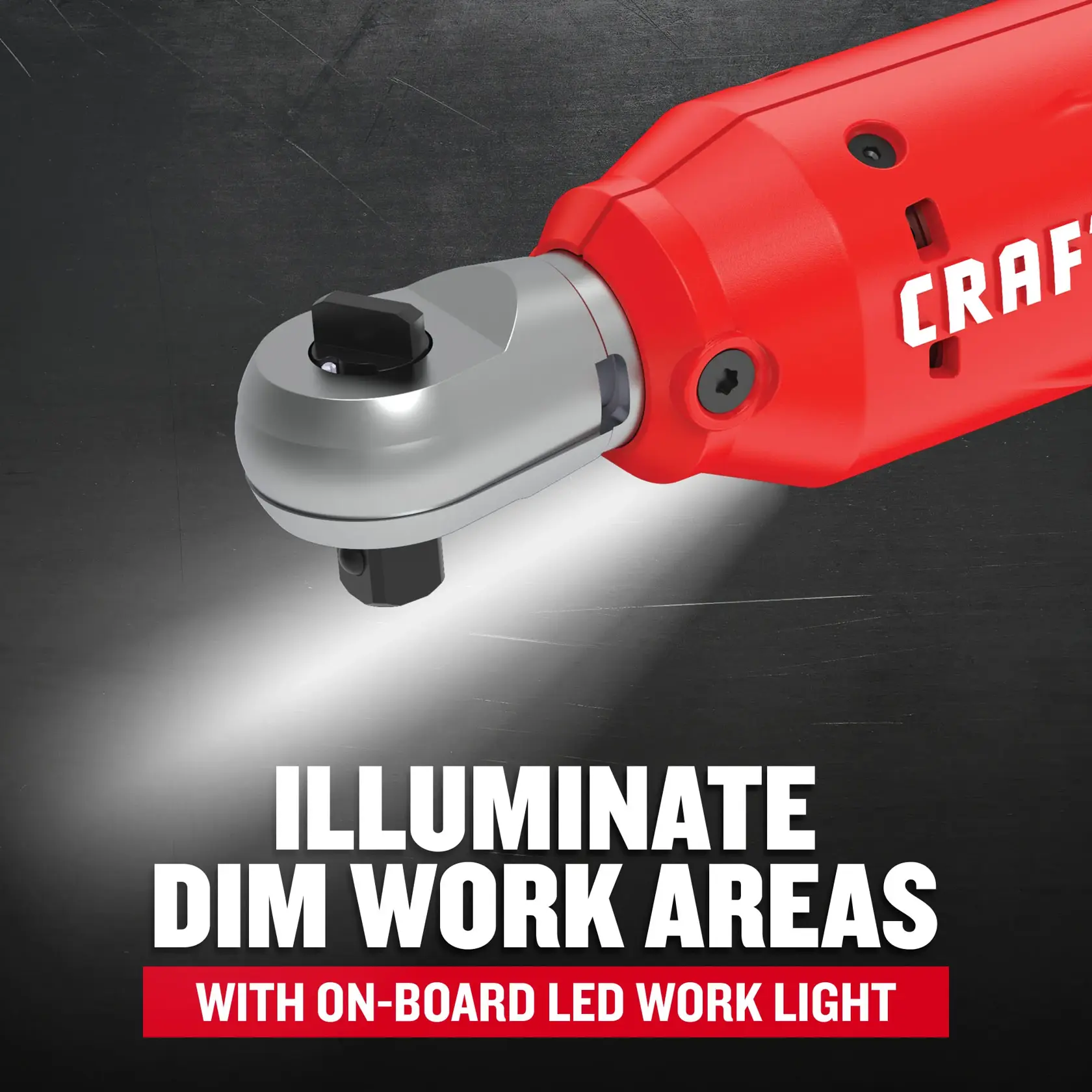 CRAFTSMAN CMCF930D1 V20 Cordless 3/8-Inch Drive Ratcher Kit with 2Ah Battery and Charger F+B 