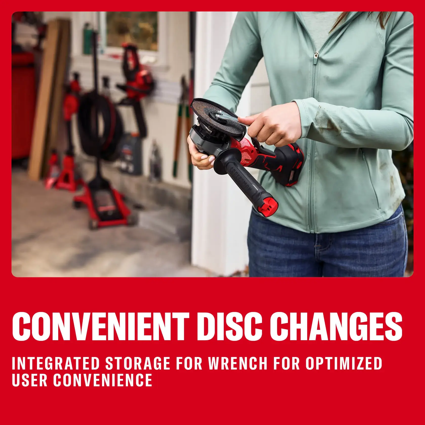 CRAFTSMAN® V20* BRUSHLESS RP™ Small Angle Grinder (Tool Only)