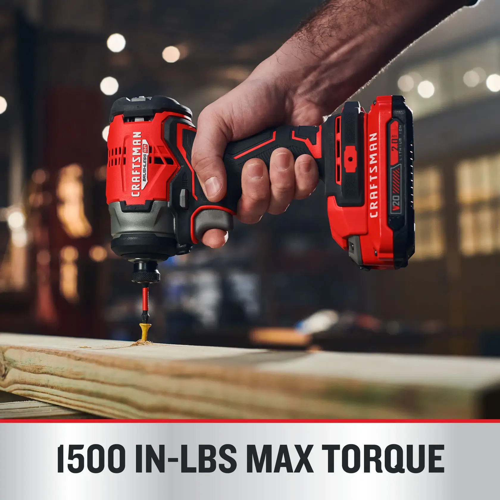 V20 BRUSHLESS RP two tool combo kit on dark background