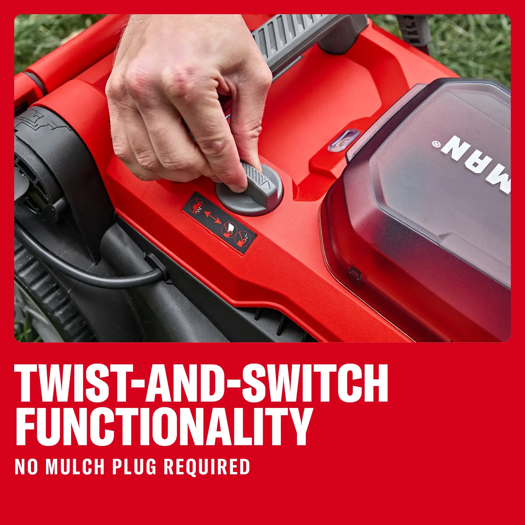 CRAFTSMAN® 2XV20* 15 in. Push Mower Kit eComm Graphic