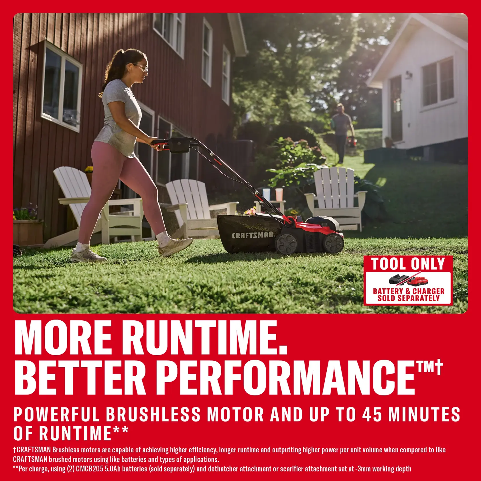 2XV20* BRUSHLESS RP™ Dethatcher/Scarifier (Tool Only)