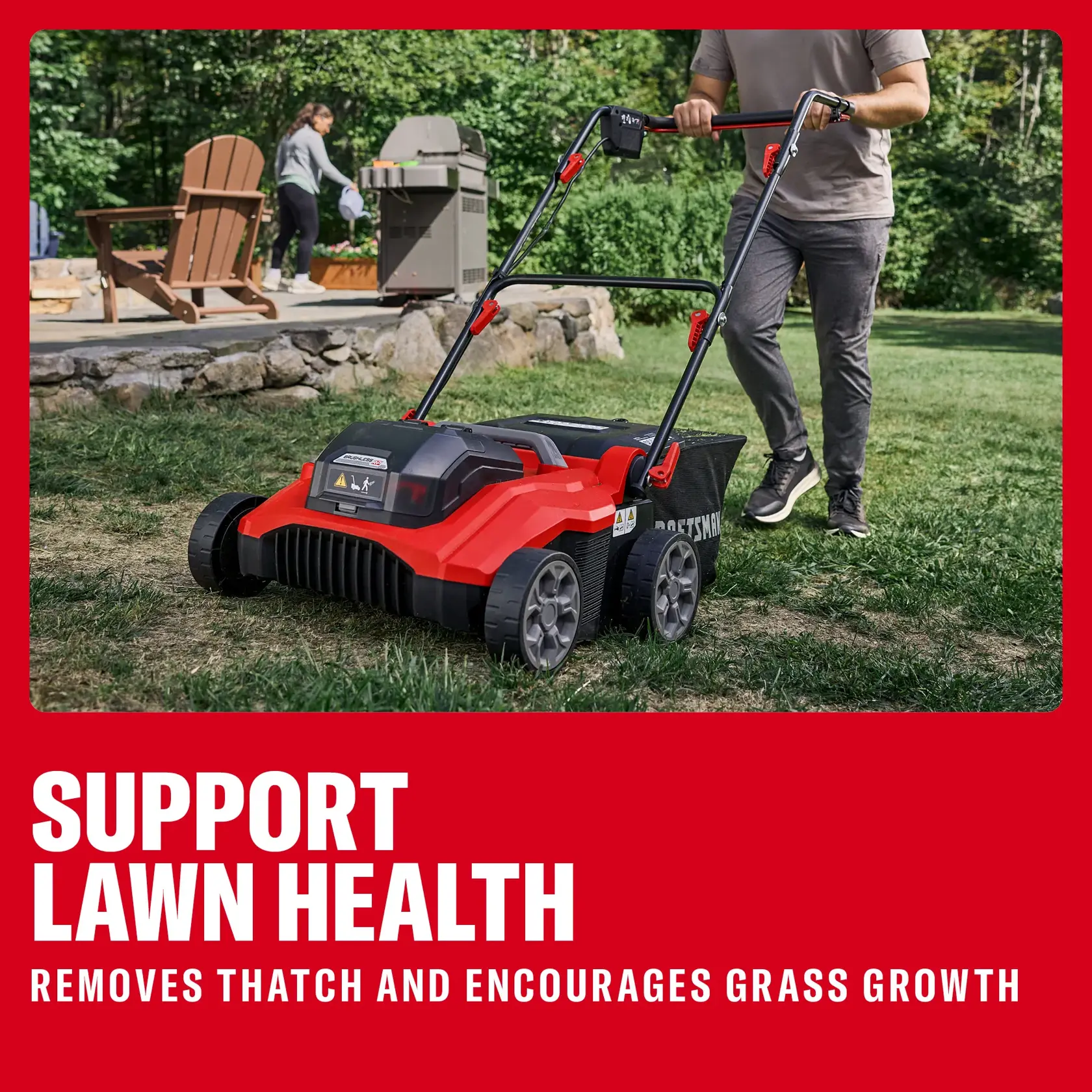 2XV20* BRUSHLESS RP™ Dethatcher/Scarifier Kit